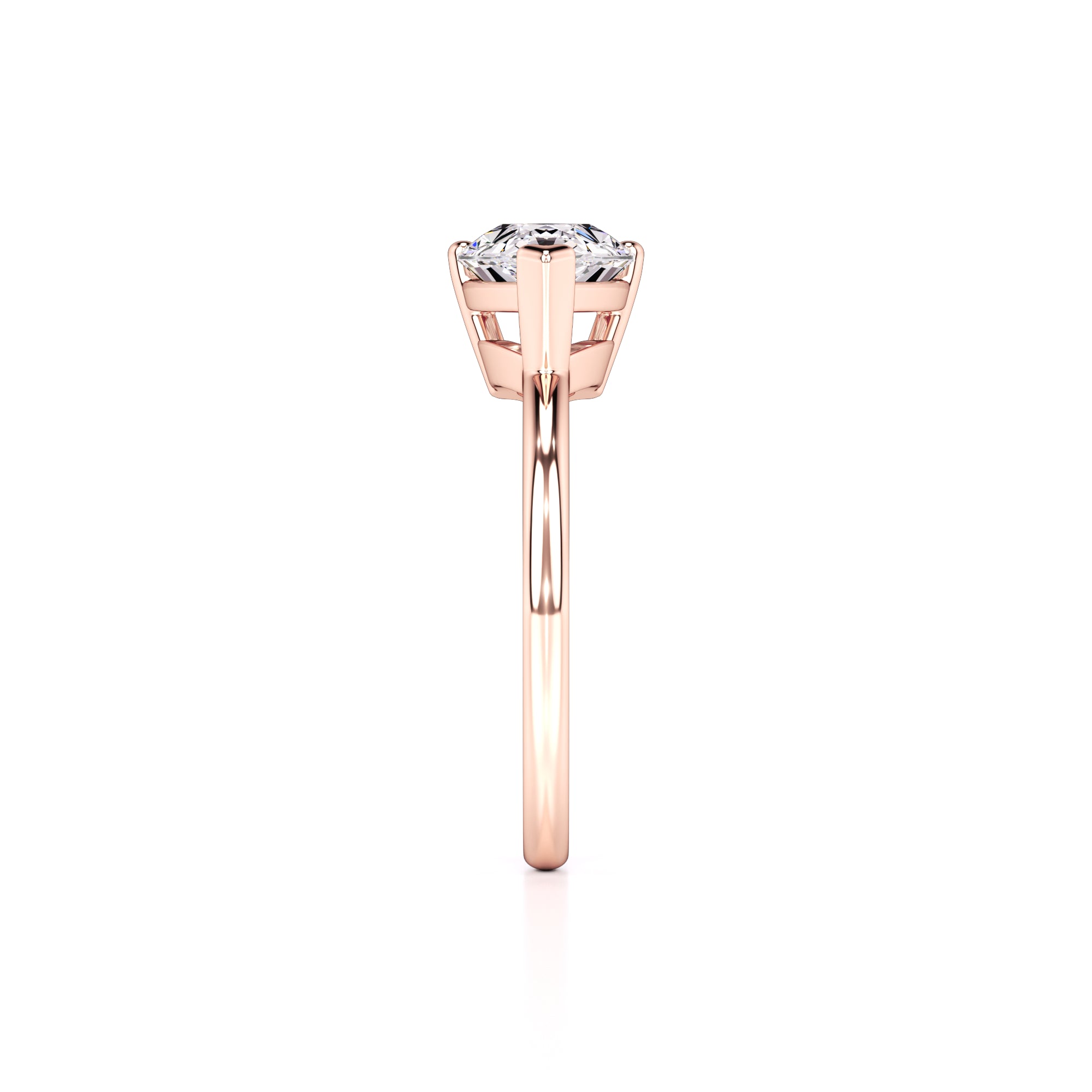 London Lab Grown Diamond Ring | Rose Gold | 4