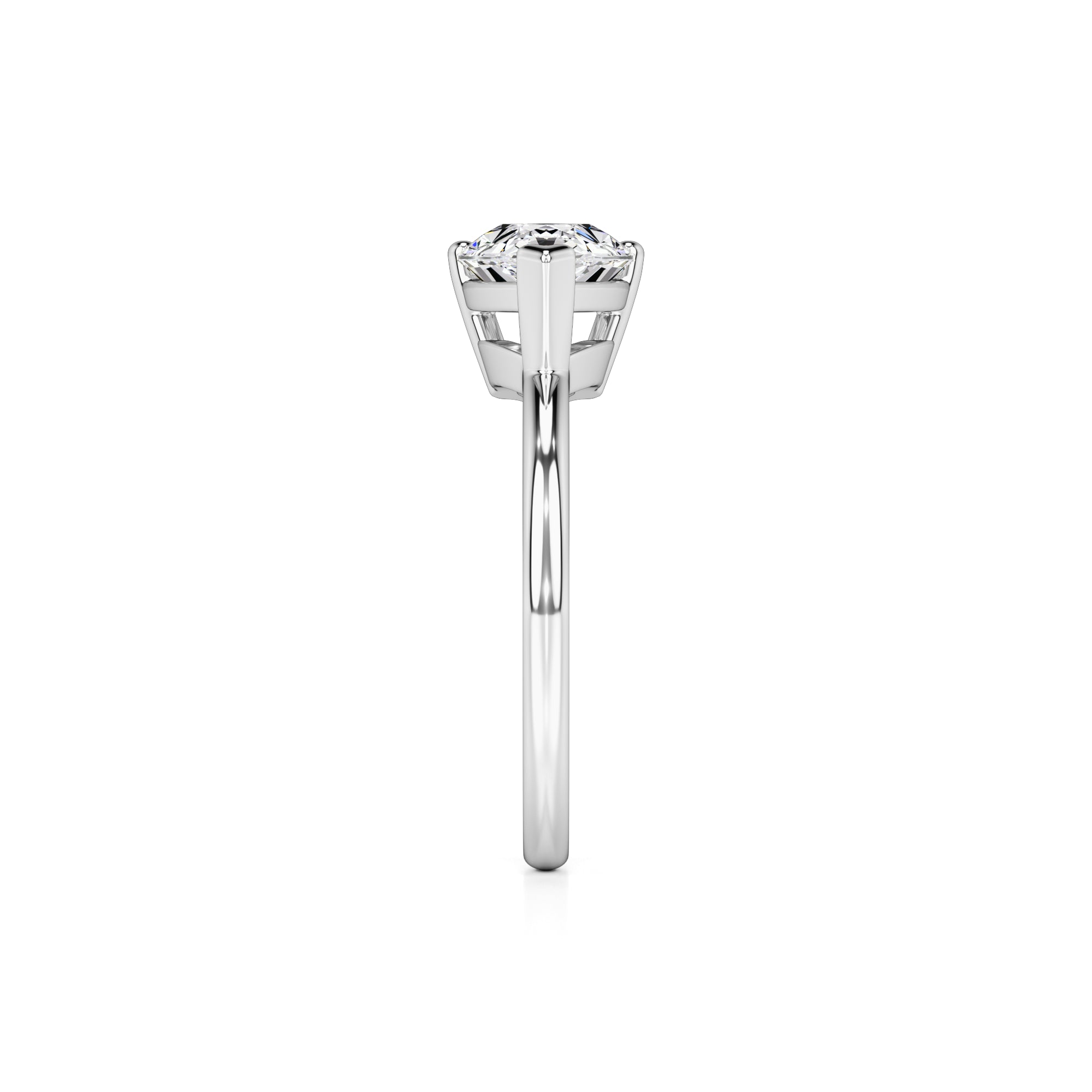 London Lab Grown Diamond Ring | White Gold | 4