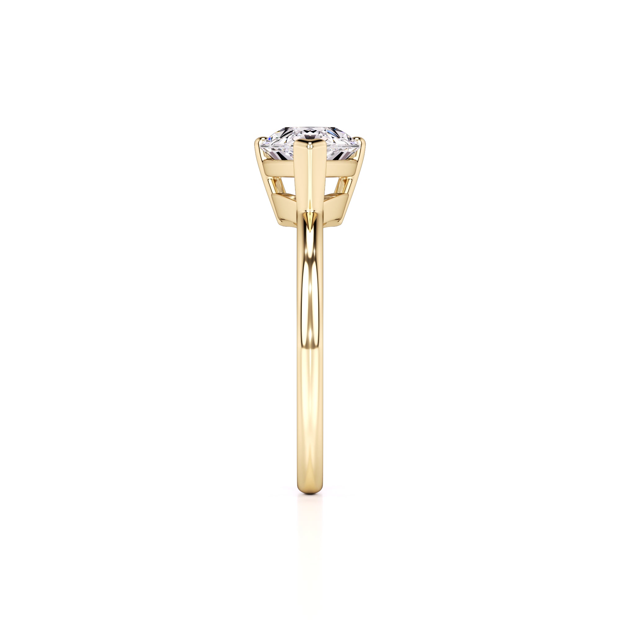 London Lab Grown Diamond Ring | Yellow Gold | 4