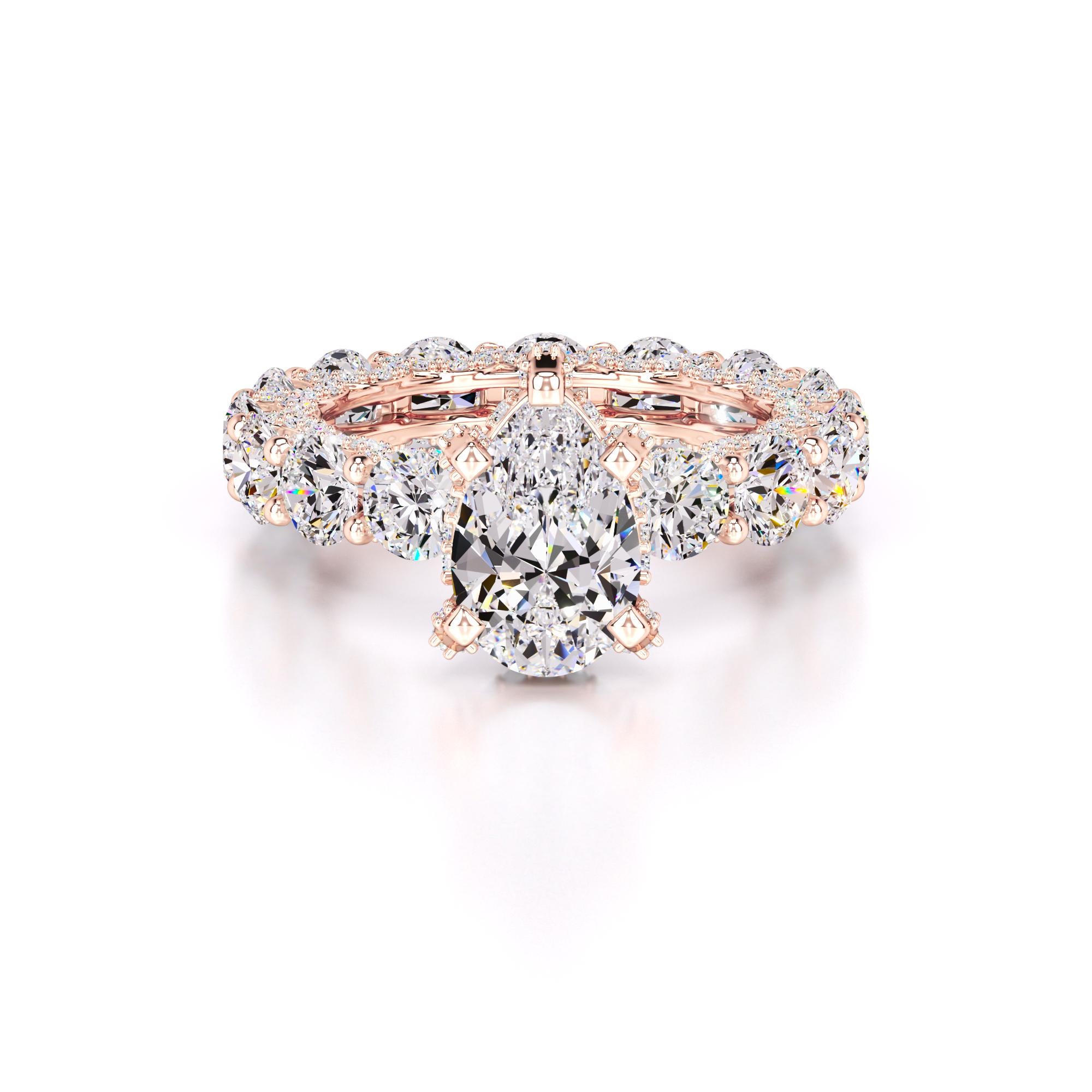 Scarlett Lab Grown Diamond Ring | Rose Gold | 1