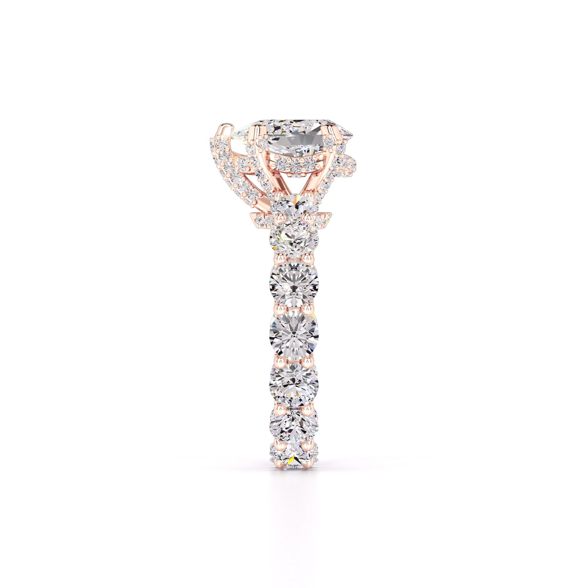 Scarlett Lab Grown Diamond Ring | Rose Gold | 4
