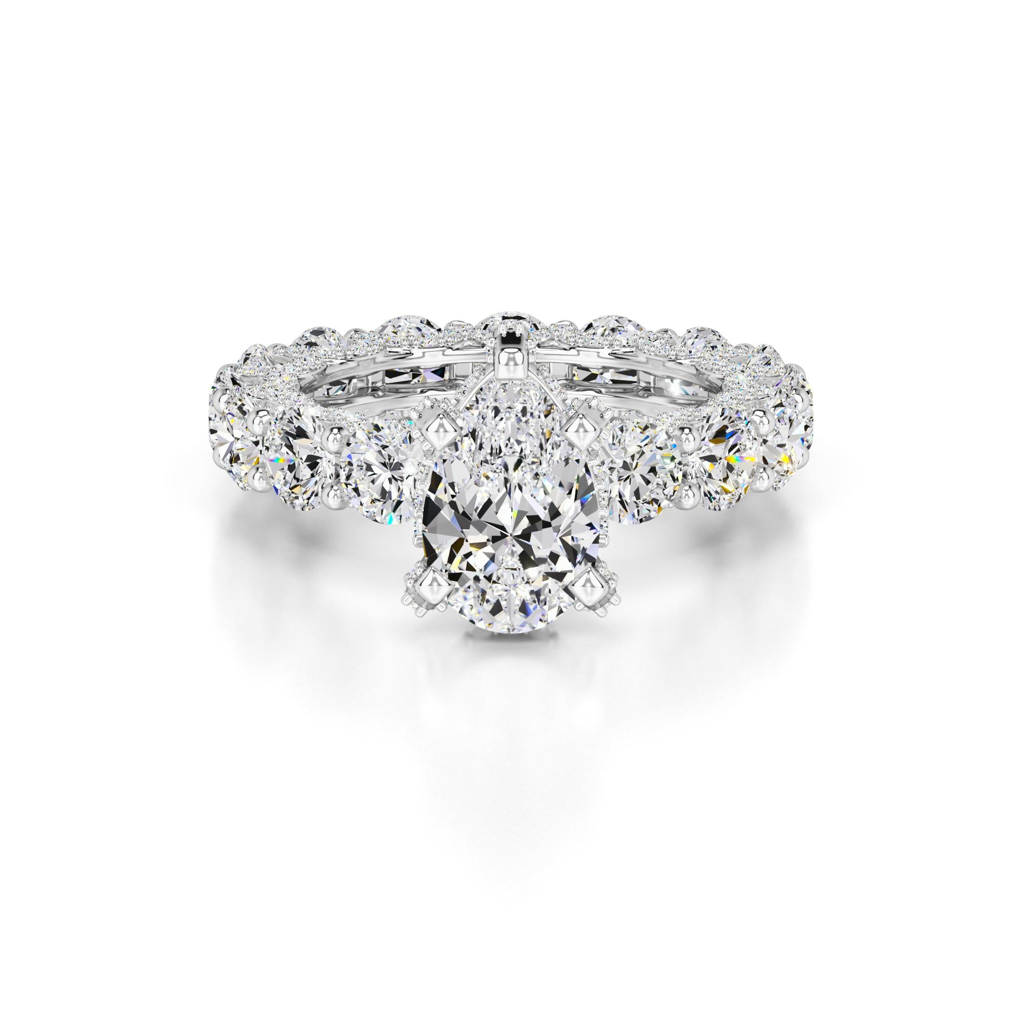 Scarlett Lab Grown Diamond Ring | White Gold | 1