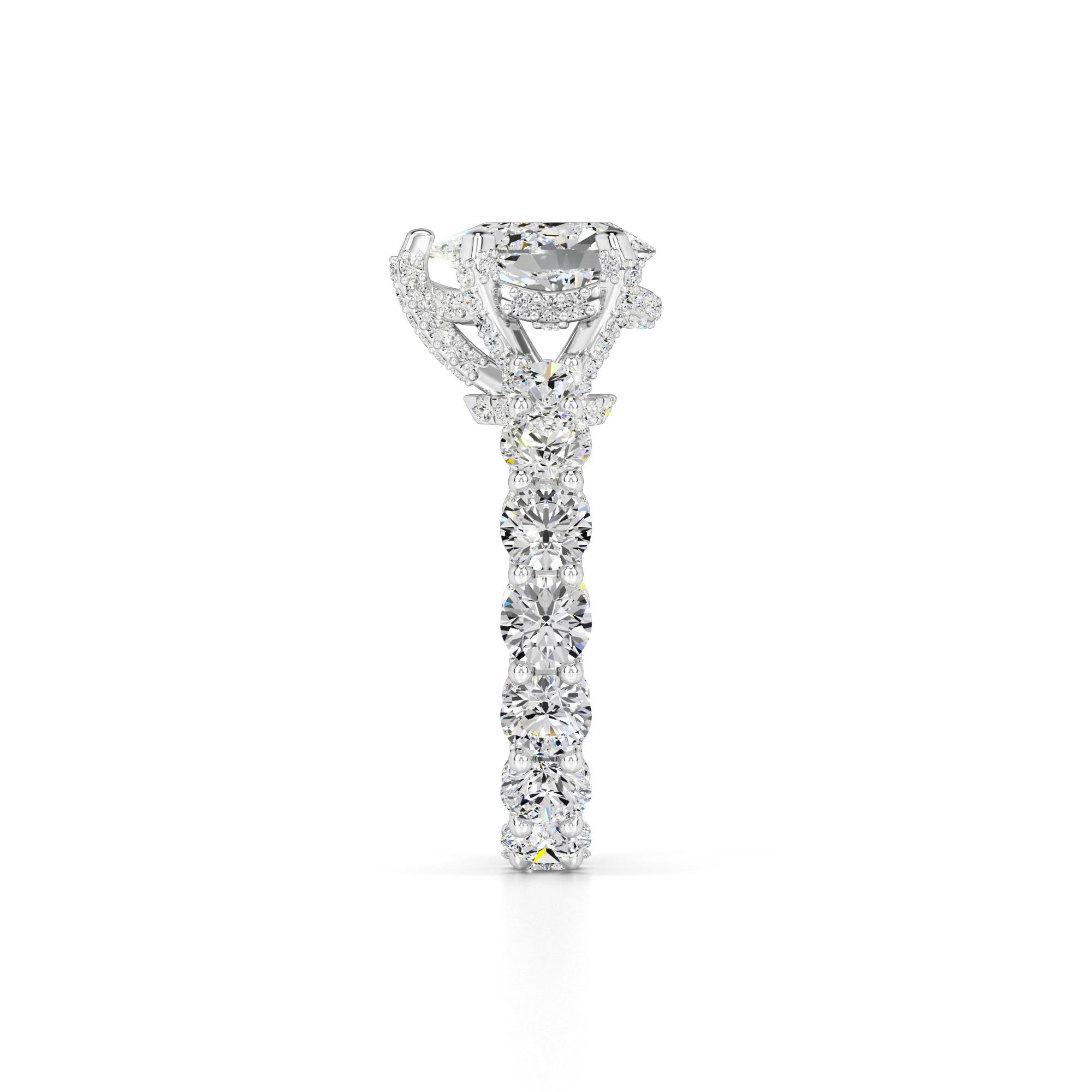 Scarlett Lab Grown Diamond Ring | White Gold | 4