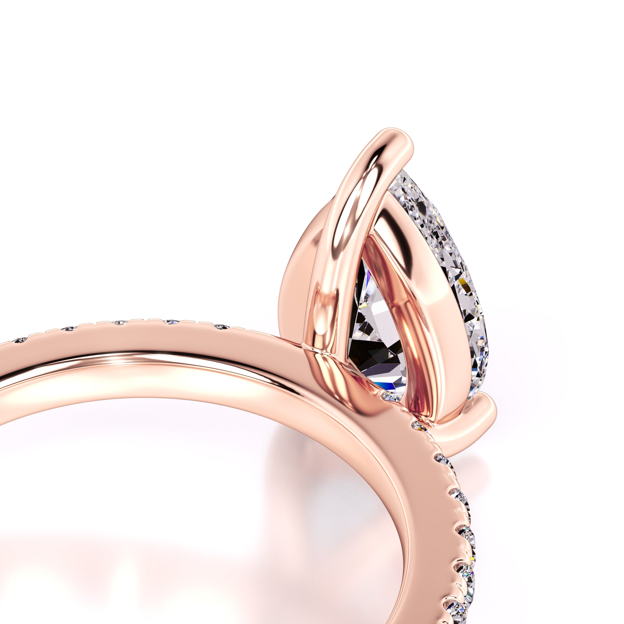 Natalie Lab Grown Diamond Ring | Rose Gold | 2
