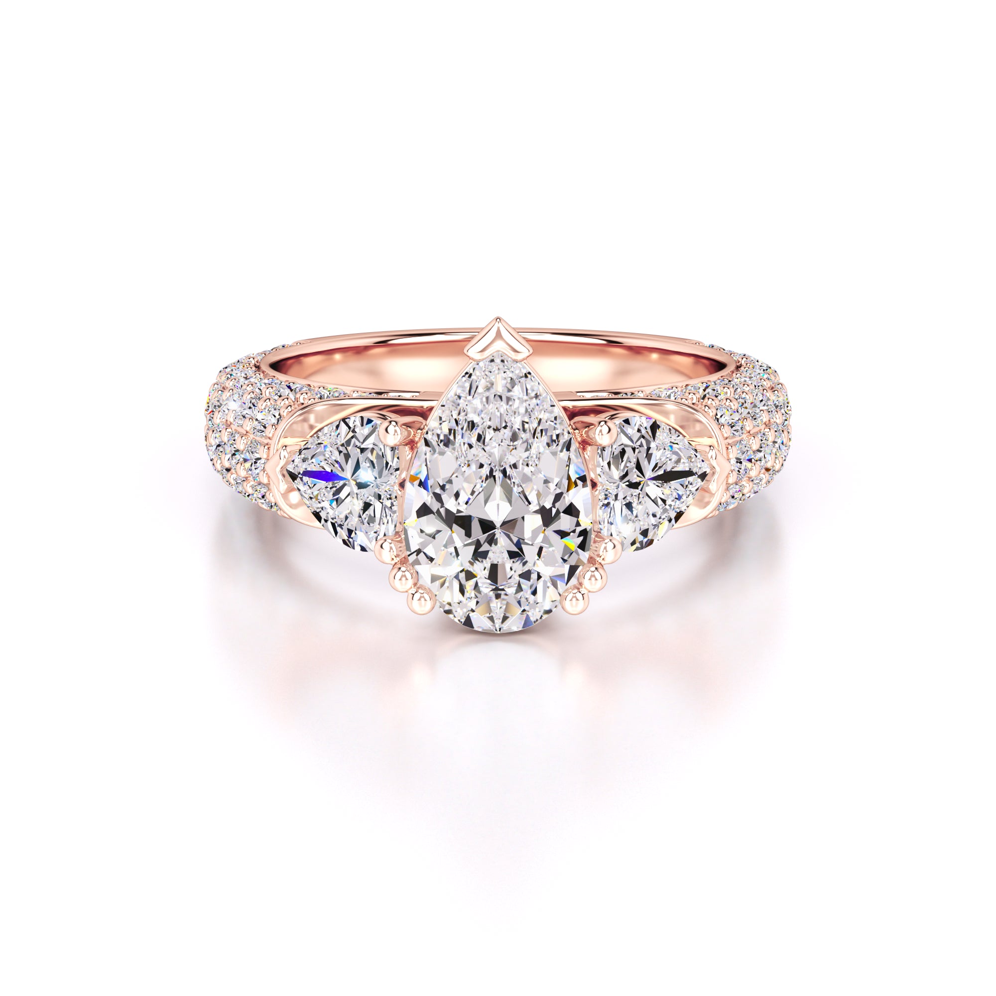 Summer Lab Grown Diamond Ring | Rose Gold | 1