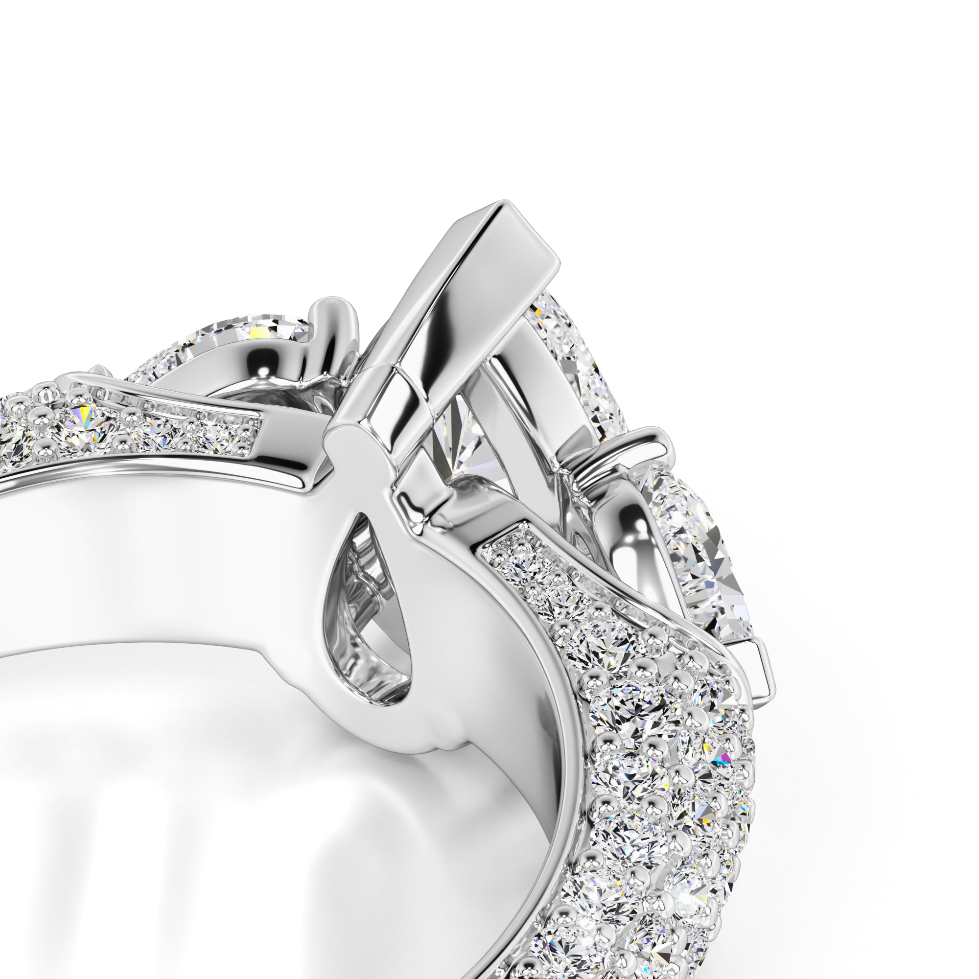 Summer Lab Grown Diamond Ring | White Gold | 2