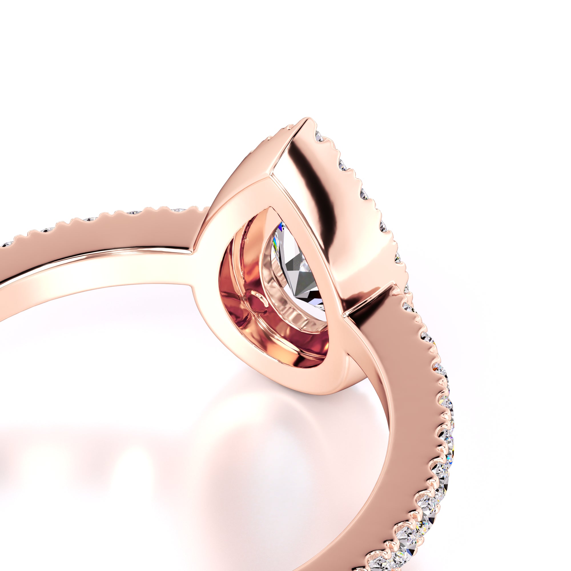 Quinn Lab Grown Diamond Ring | Rose Gold | 2