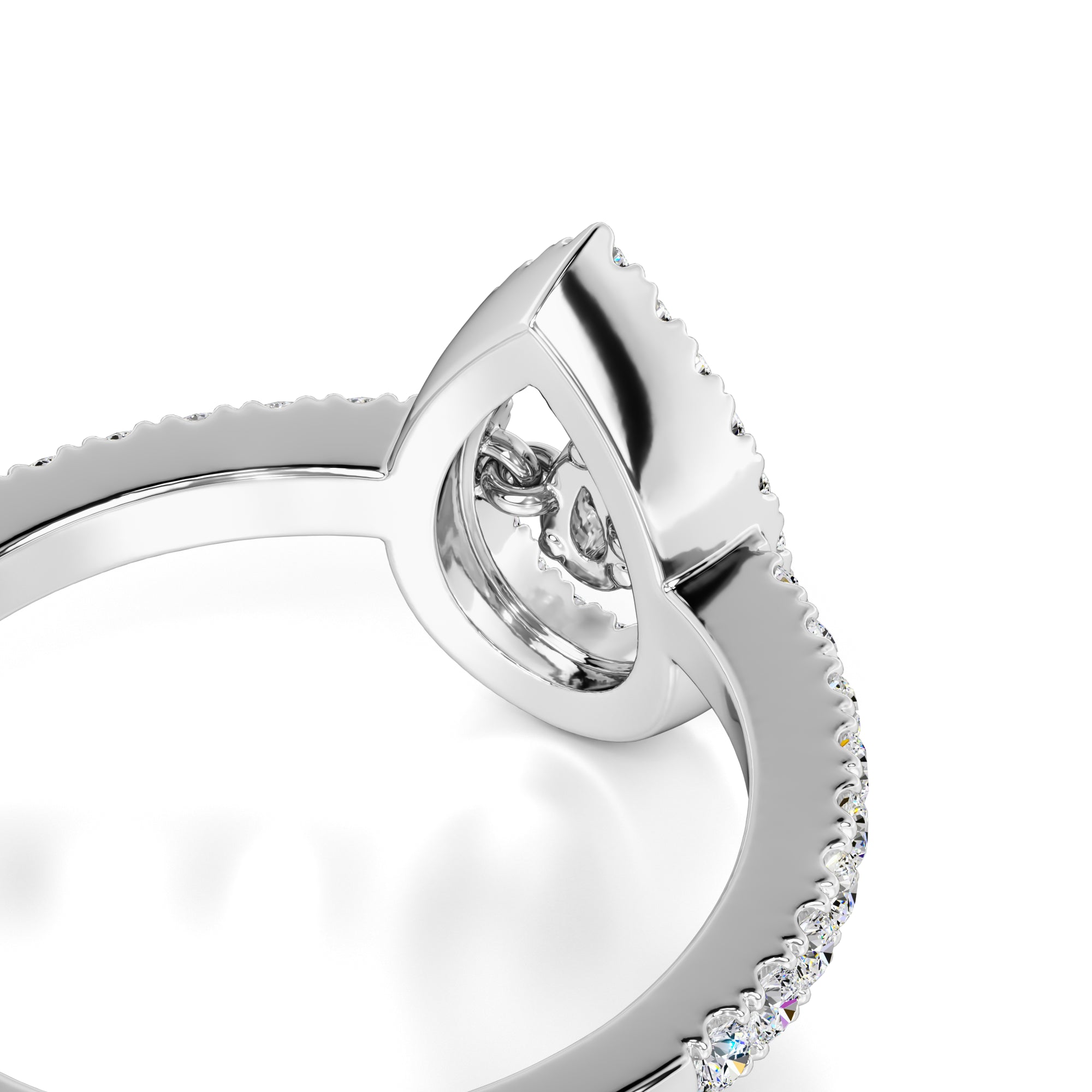 Brittany Lab Grown Diamond Ring | White Gold | 2
