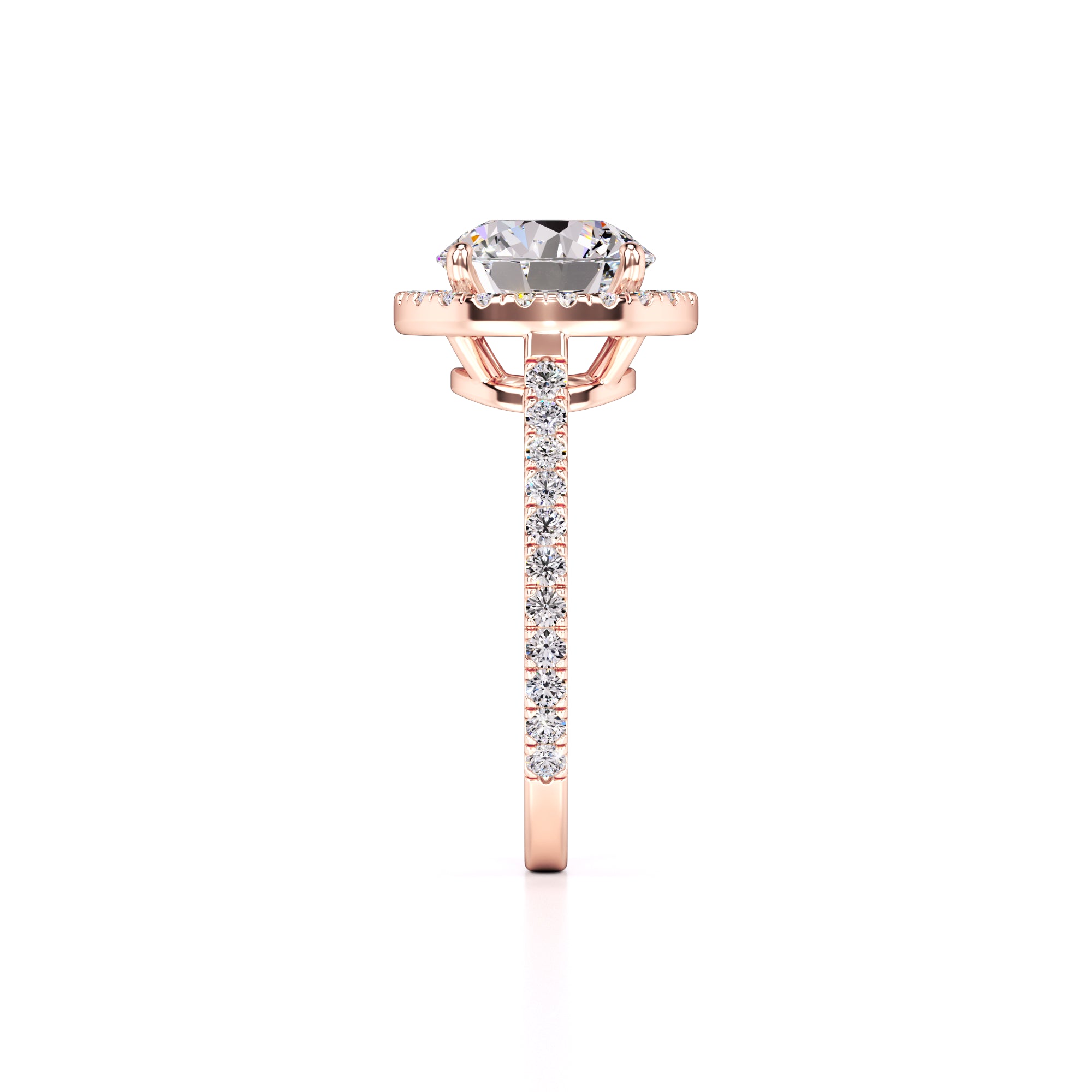Sophia Lab Grown Diamond Ring | Rose Gold | 4