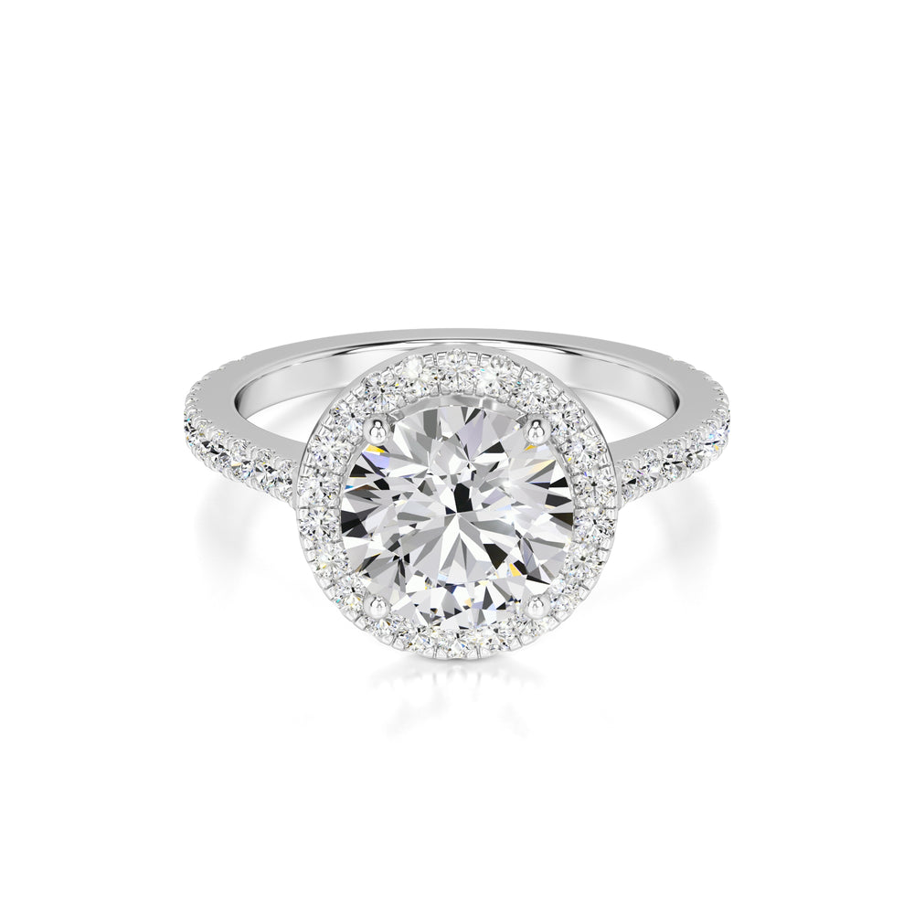 Sophia Lab Grown Diamond Ring | White Gold | 1