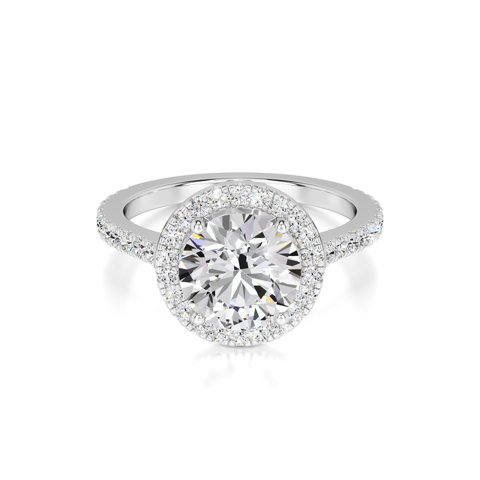 Sophia Lab Grown Diamond Ring | White Gold | 1