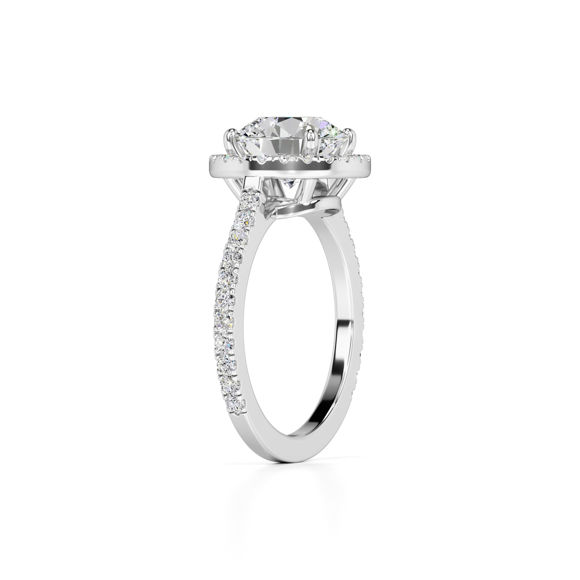 Sophia Lab Grown Diamond Ring | White Gold | 3
