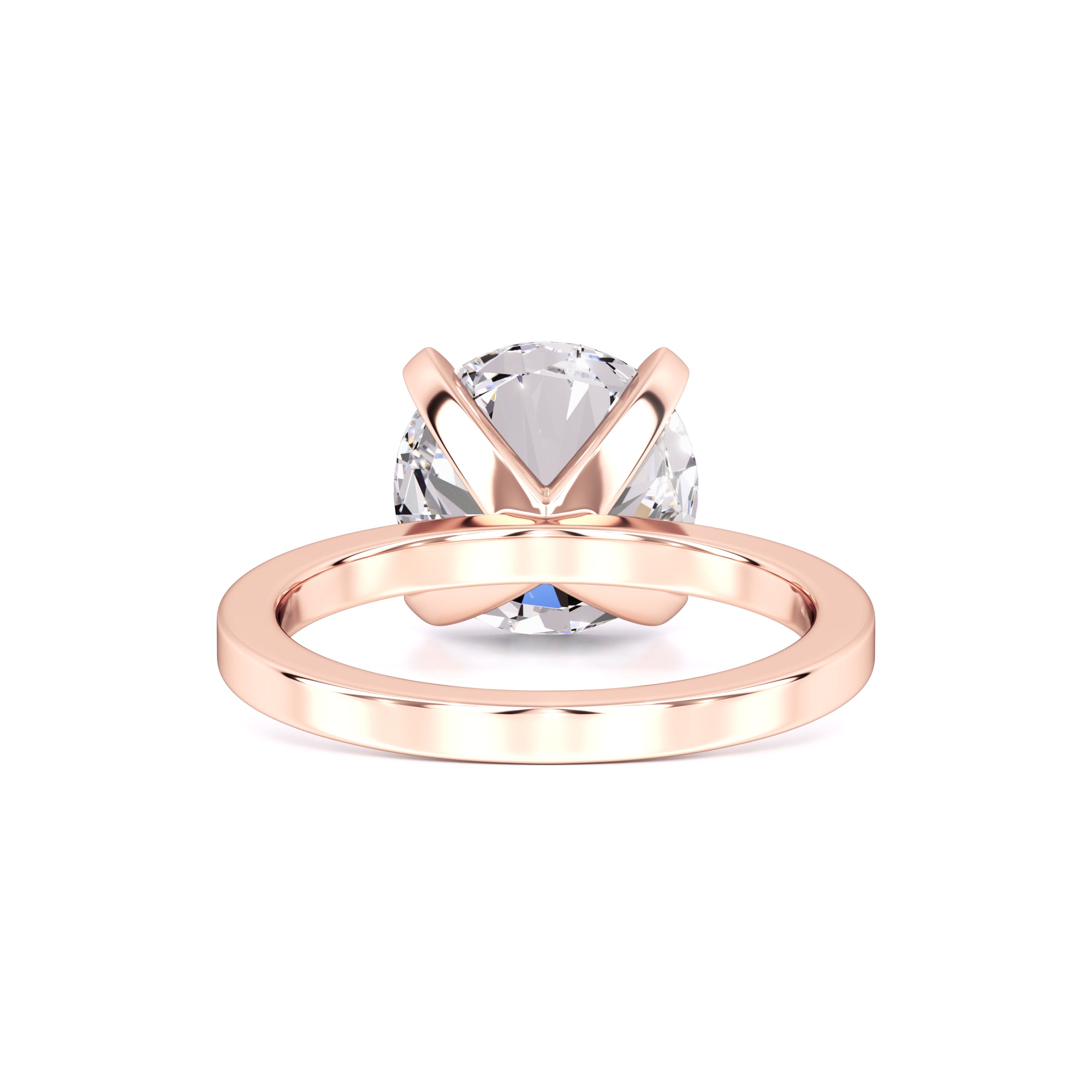 Adele Moissanite Ring | Rose Gold | 3