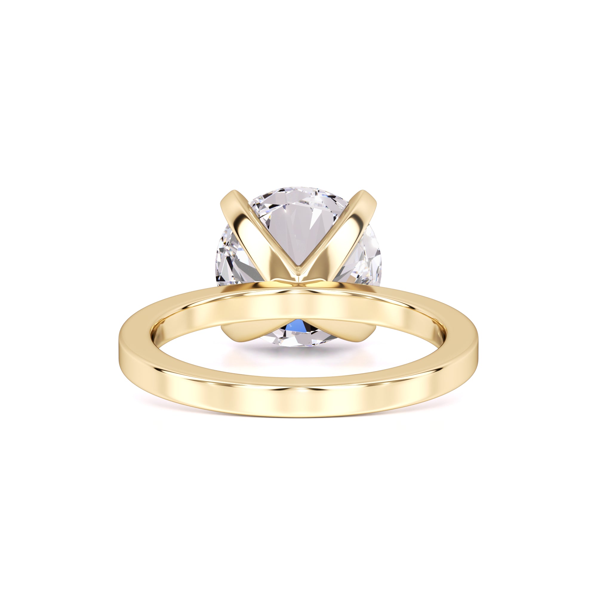 Adele Moissanite Ring | Yellow Gold | 3