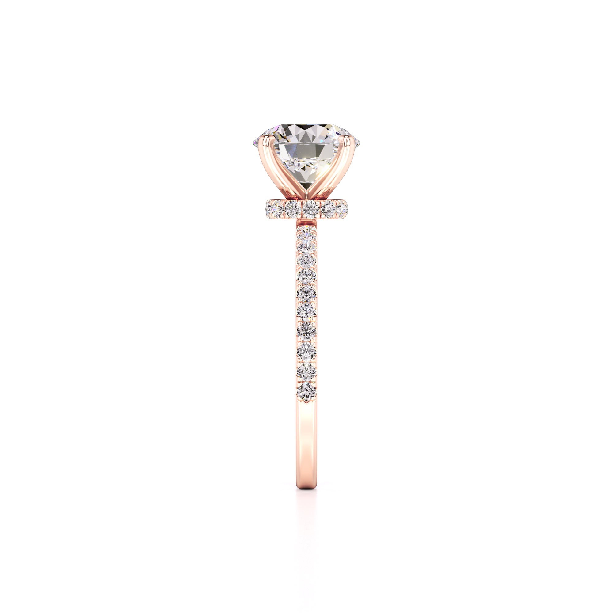 Mia Lab Grown Diamond Ring | Rose Gold | 4