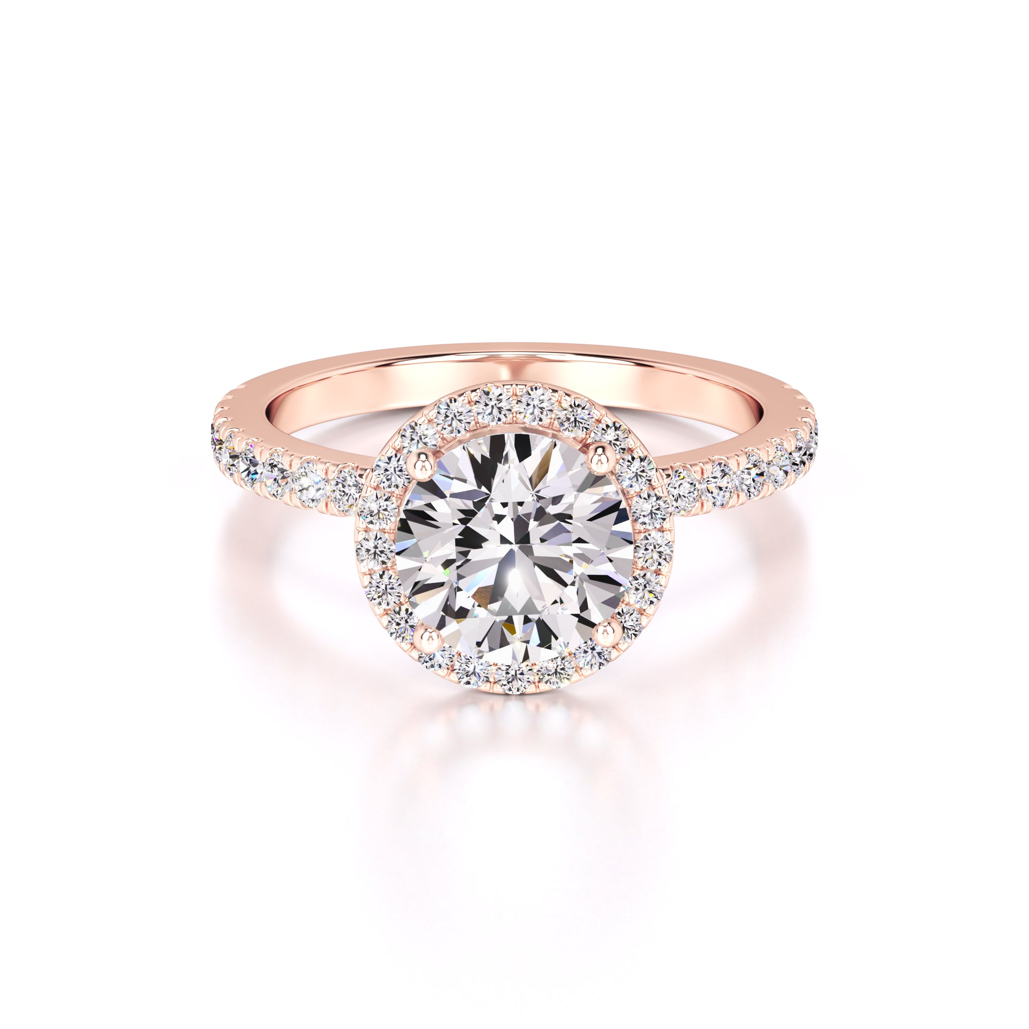 Sofia Lab Grown Diamond Ring | Rose Gold | 1