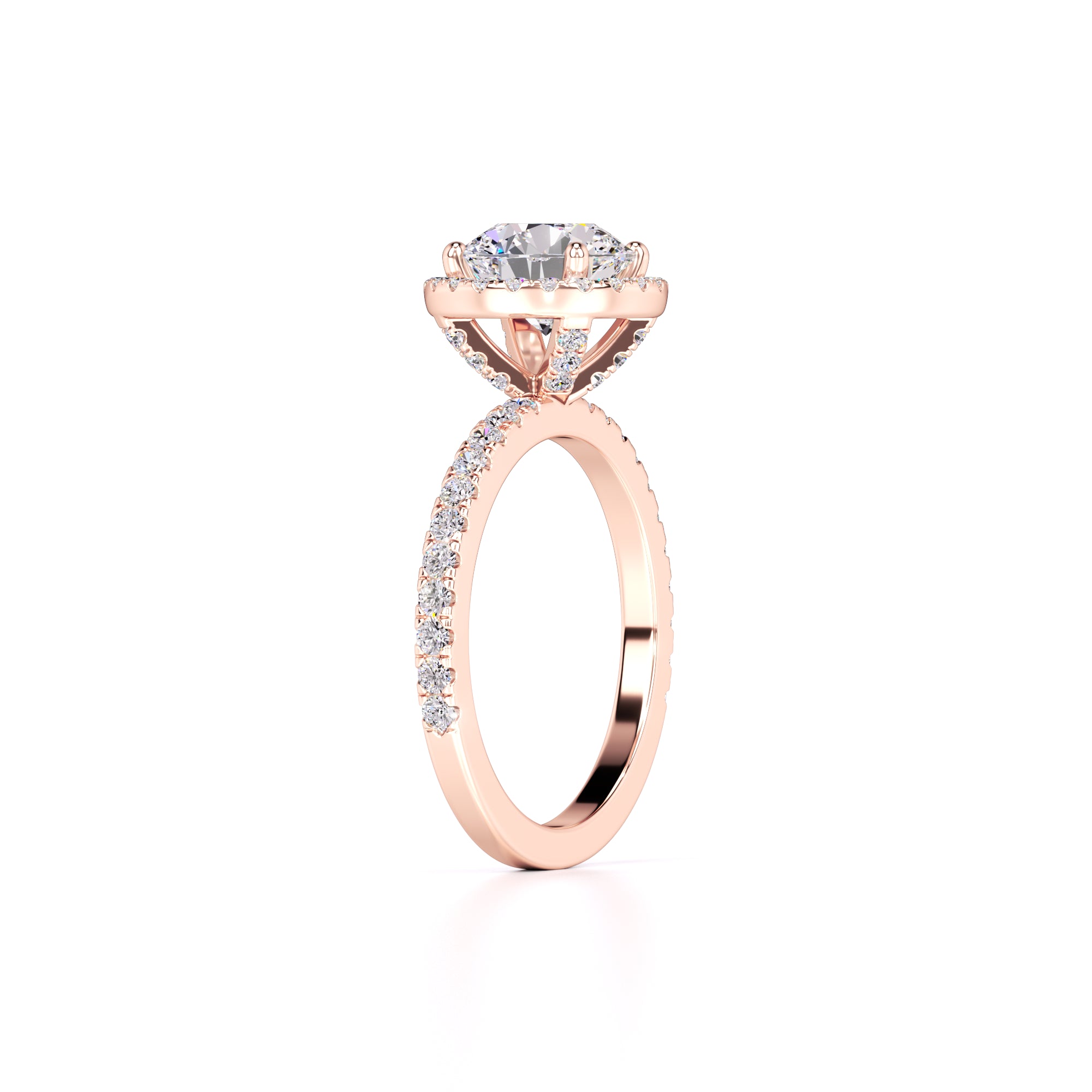 Sofia Lab Grown Diamond Ring | Rose Gold | 3