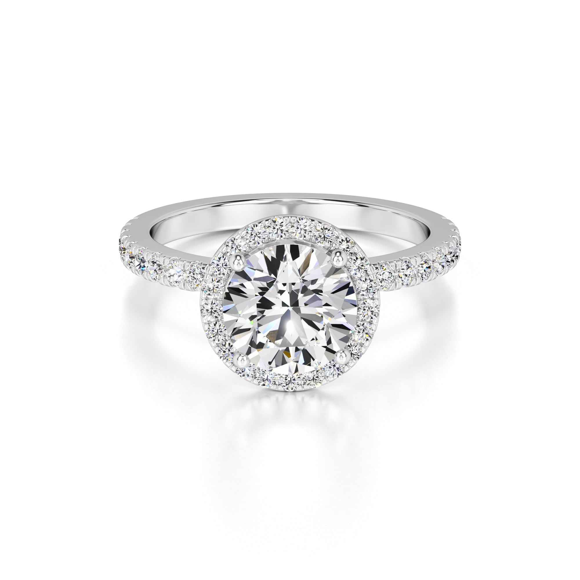 Sofia Lab Grown Diamond Ring | White Gold | 1