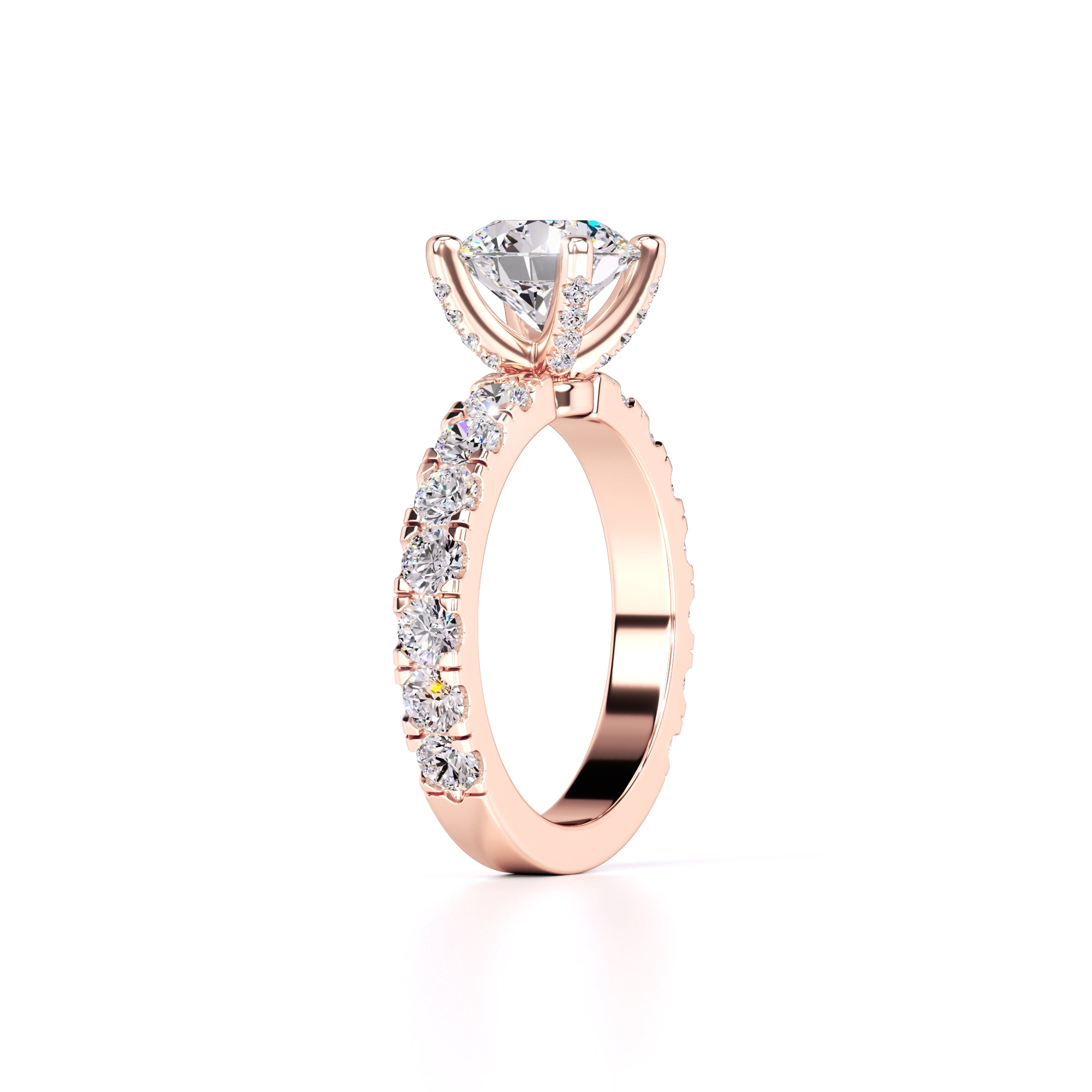 Cindy Lab Grown Diamond Ring | Rose Gold | 3