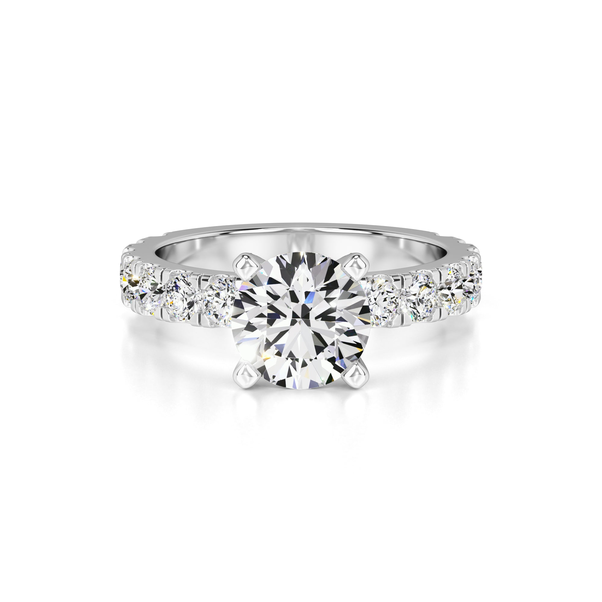 Cindy Lab Grown Diamond Ring | White Gold | 1