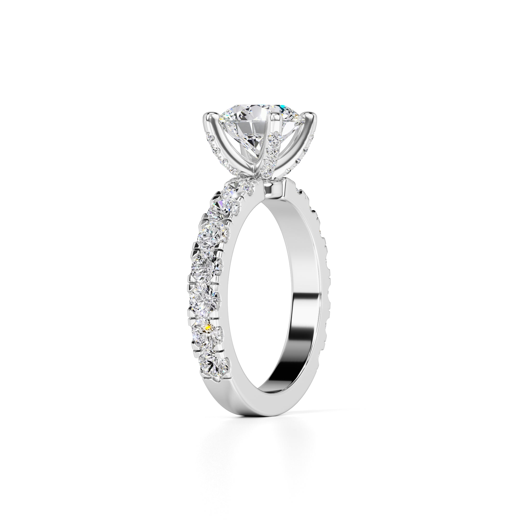 Cindy Lab Grown Diamond Ring | White Gold | 3