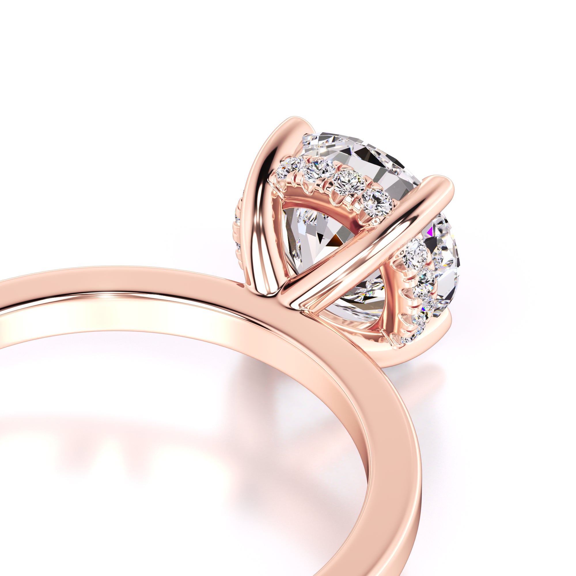 Avery Lab Grown Diamond Ring | Rose Gold | 2