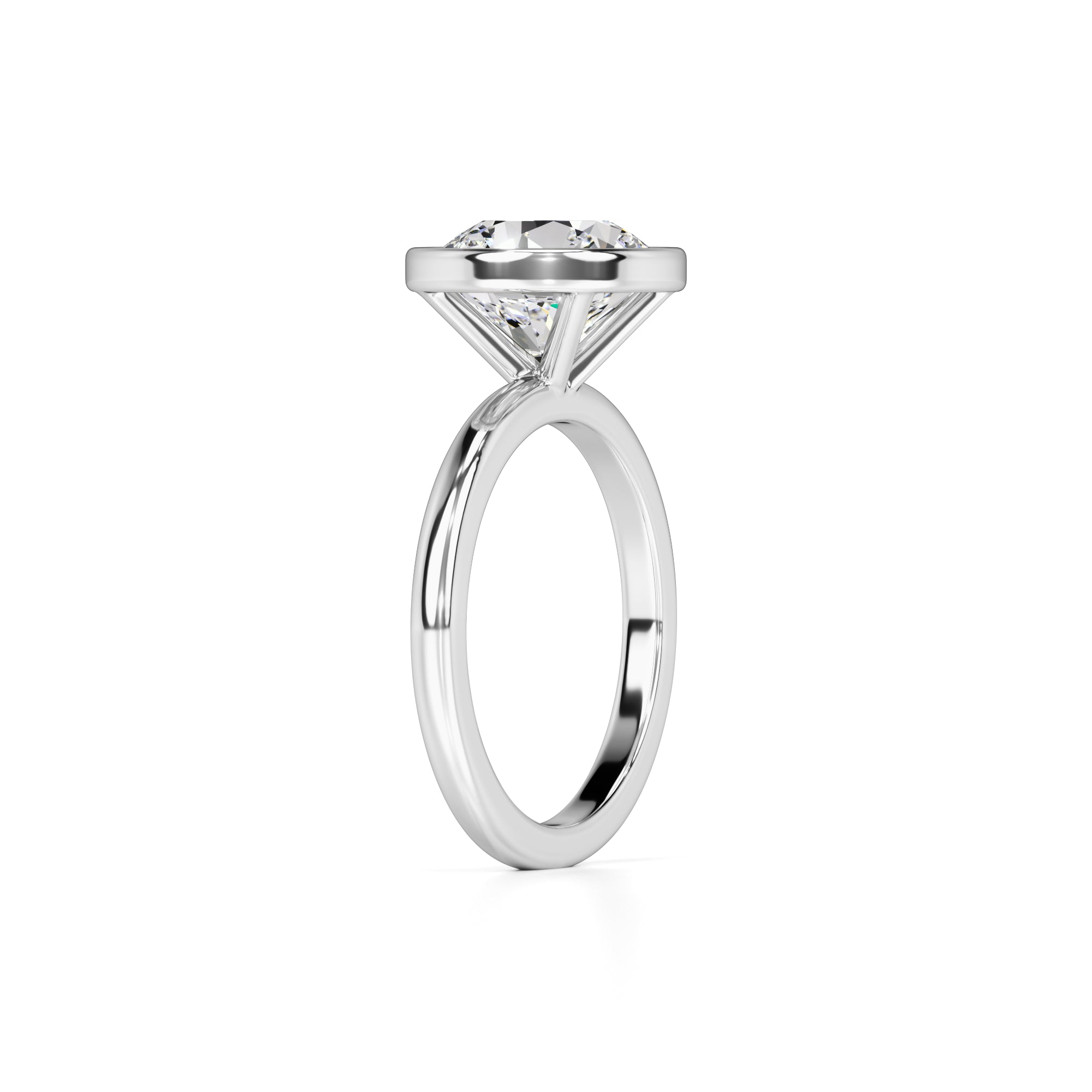 Alana Lab Grown Diamond Ring | White Gold | 3