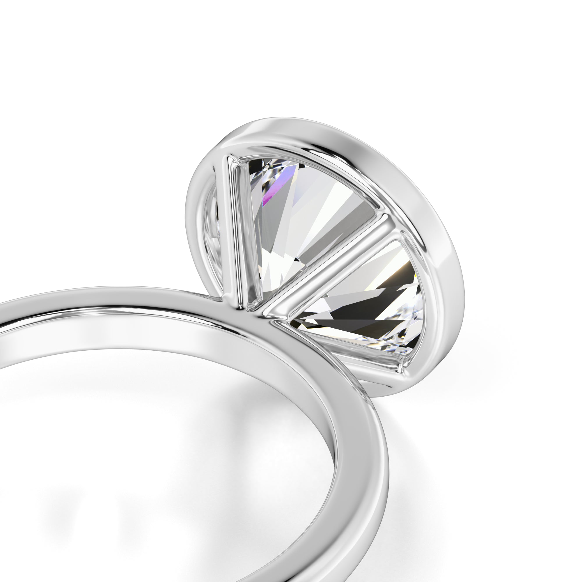 Alana Lab Grown Diamond Ring | White Gold | 2