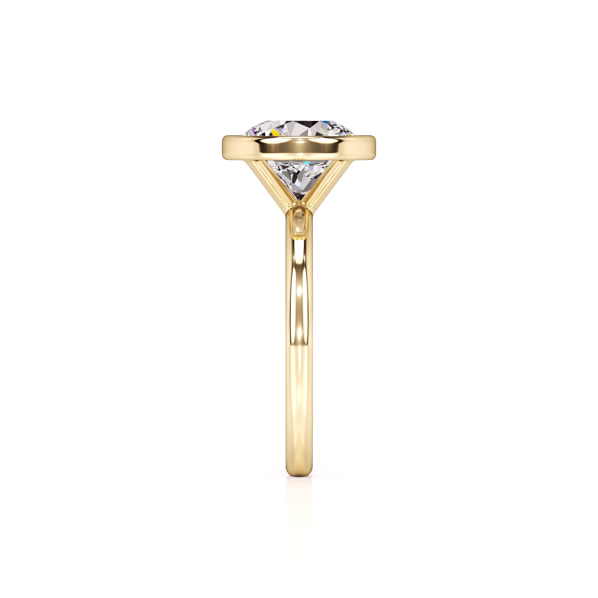 Alana Lab Grown Diamond Ring | Yellow Gold | 4