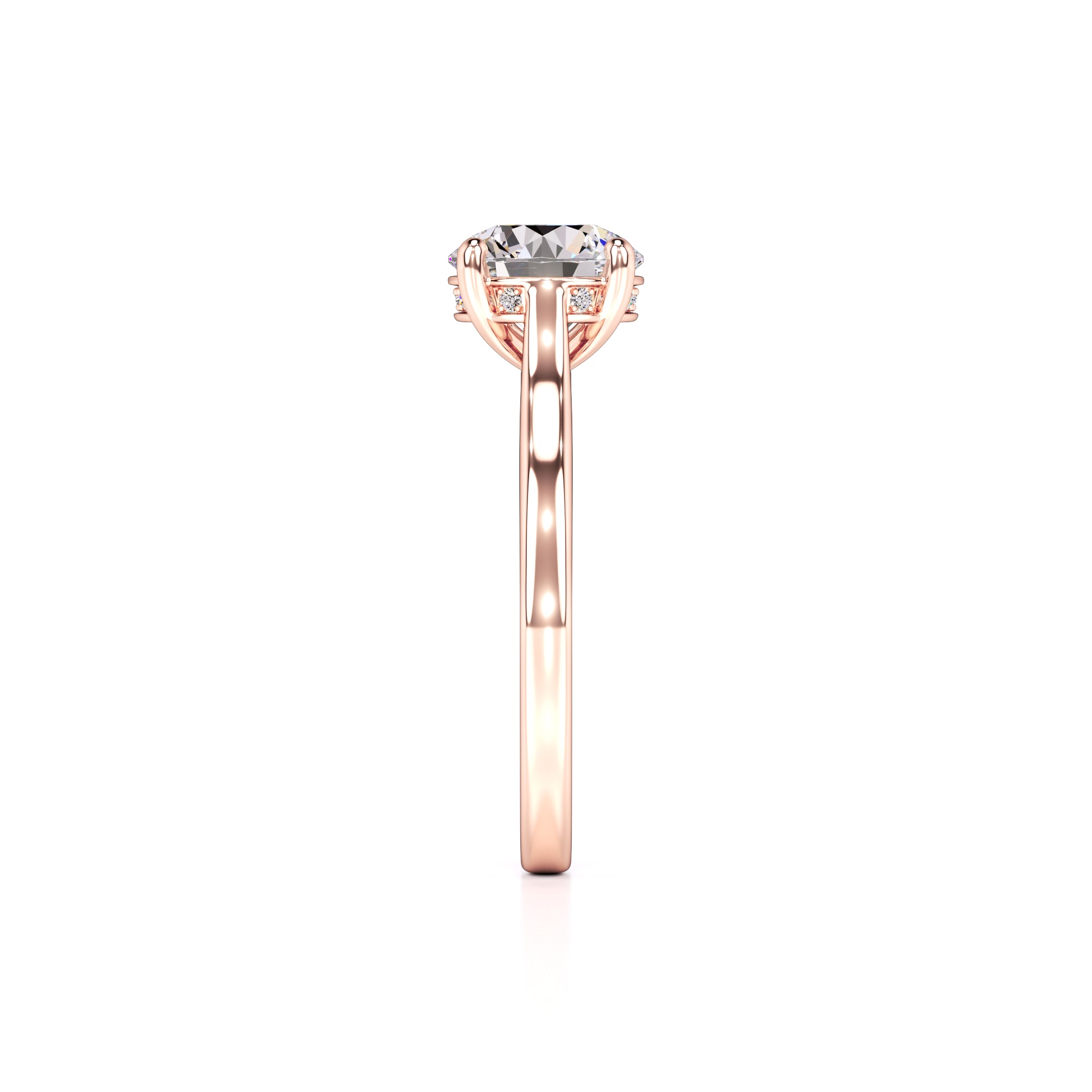 Madison Lab Grown Diamond Ring | Rose Gold | 4