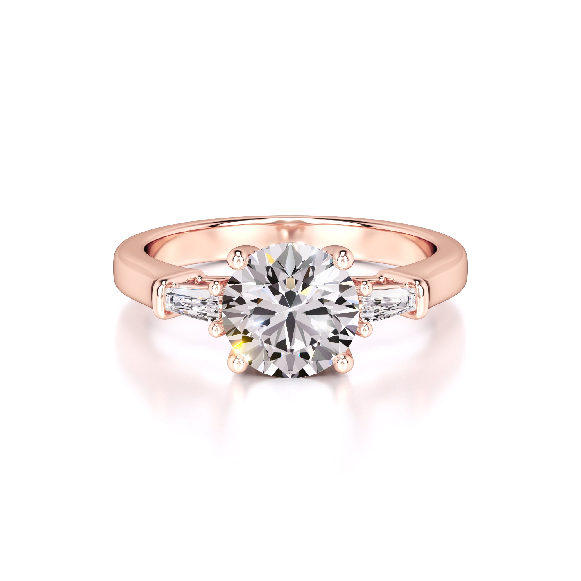 Elysia Lab Grown Diamond Ring | Rose Gold | 1