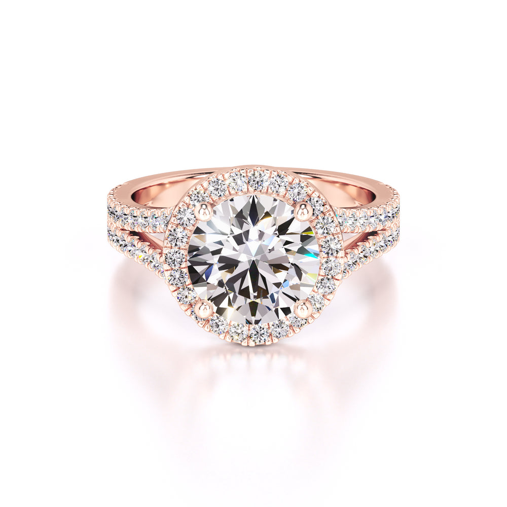 Isabella Lab Grown Diamond Ring | Rose Gold | 1