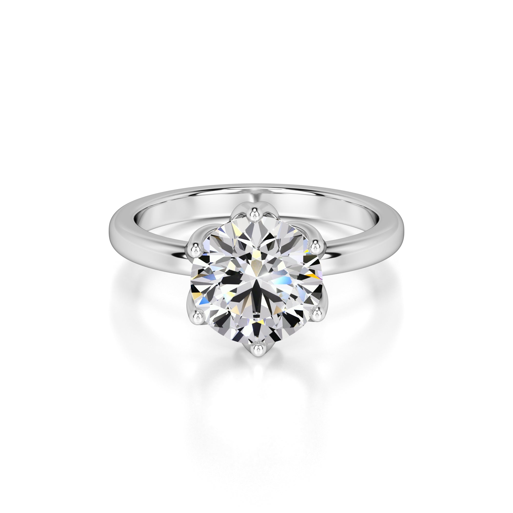 Kate Lab Grown Diamond Ring | White Gold | 1