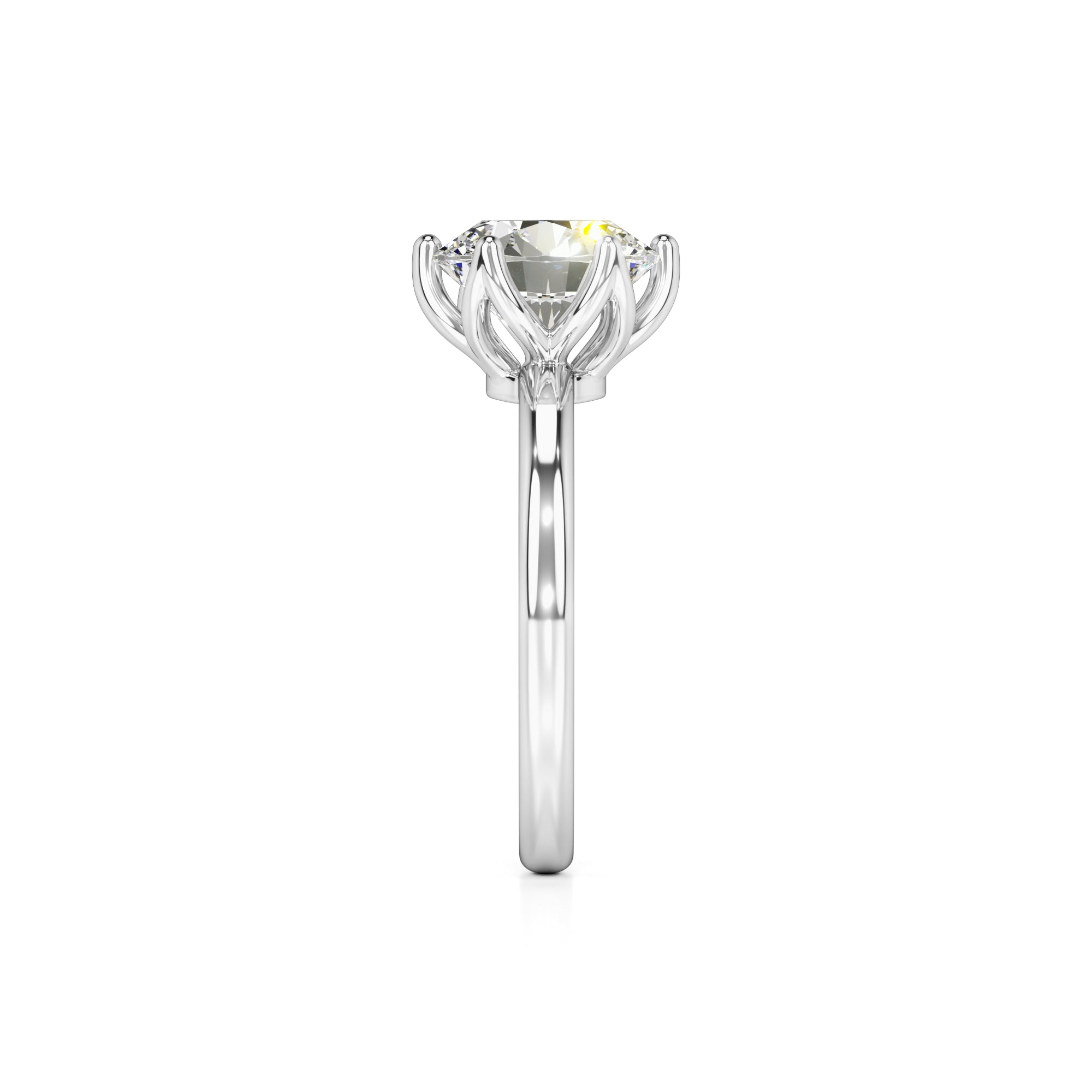 Kate Lab Grown Diamond Ring | White Gold | 4