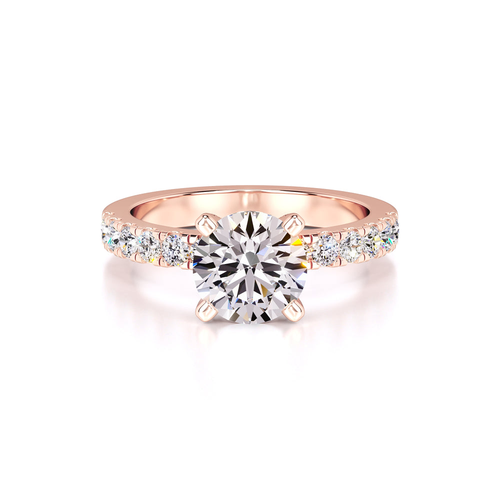 Layla Lab Grown Diamond Ring | Rose Gold | 1