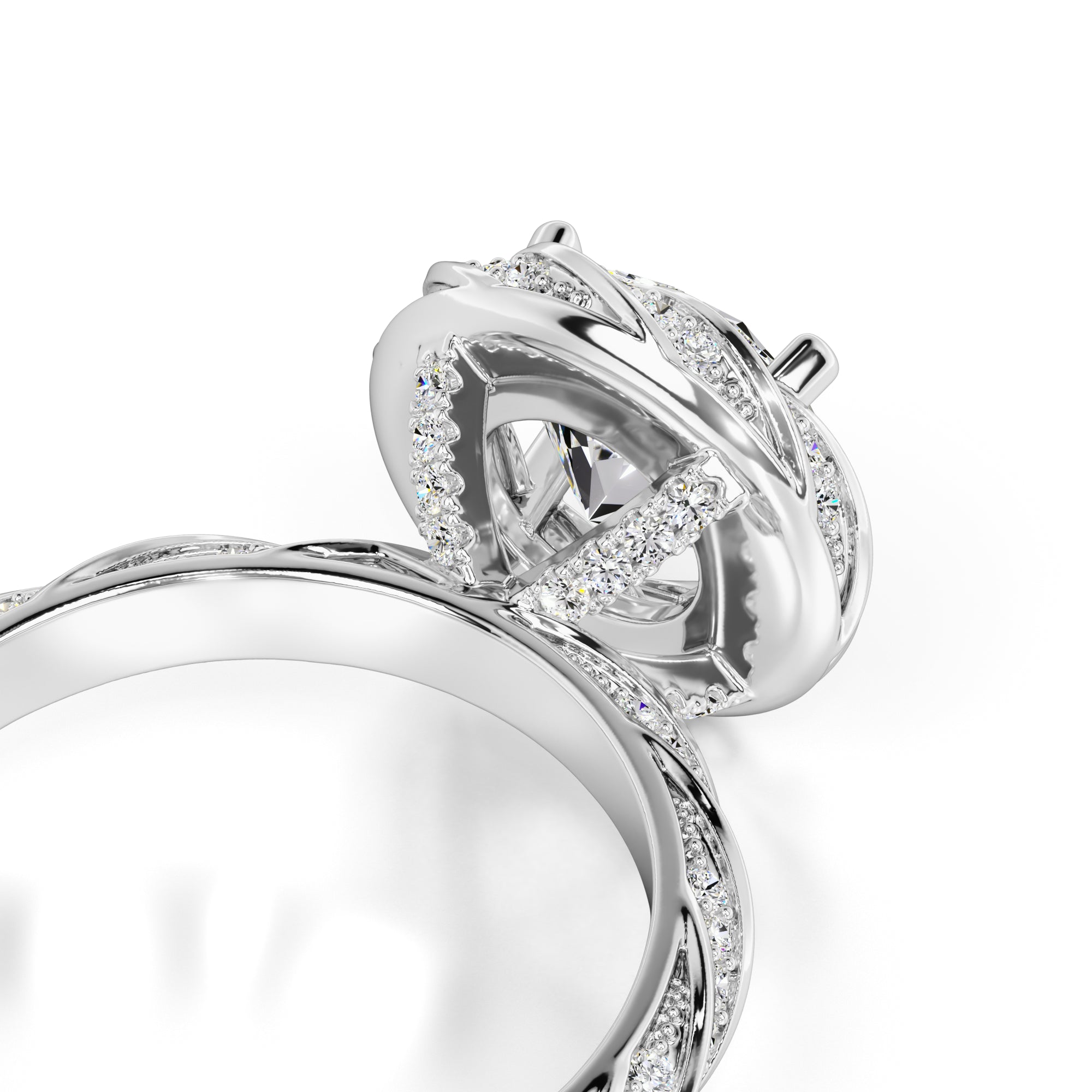 Lillian Lab Grown Diamond Ring | White Gold | 2