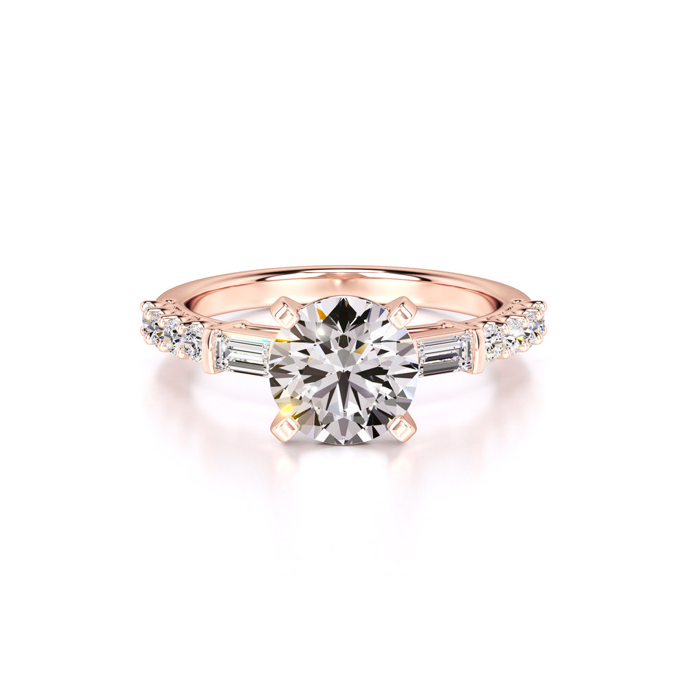 Nora Lab Grown Diamond Ring | Rose Gold | 1
