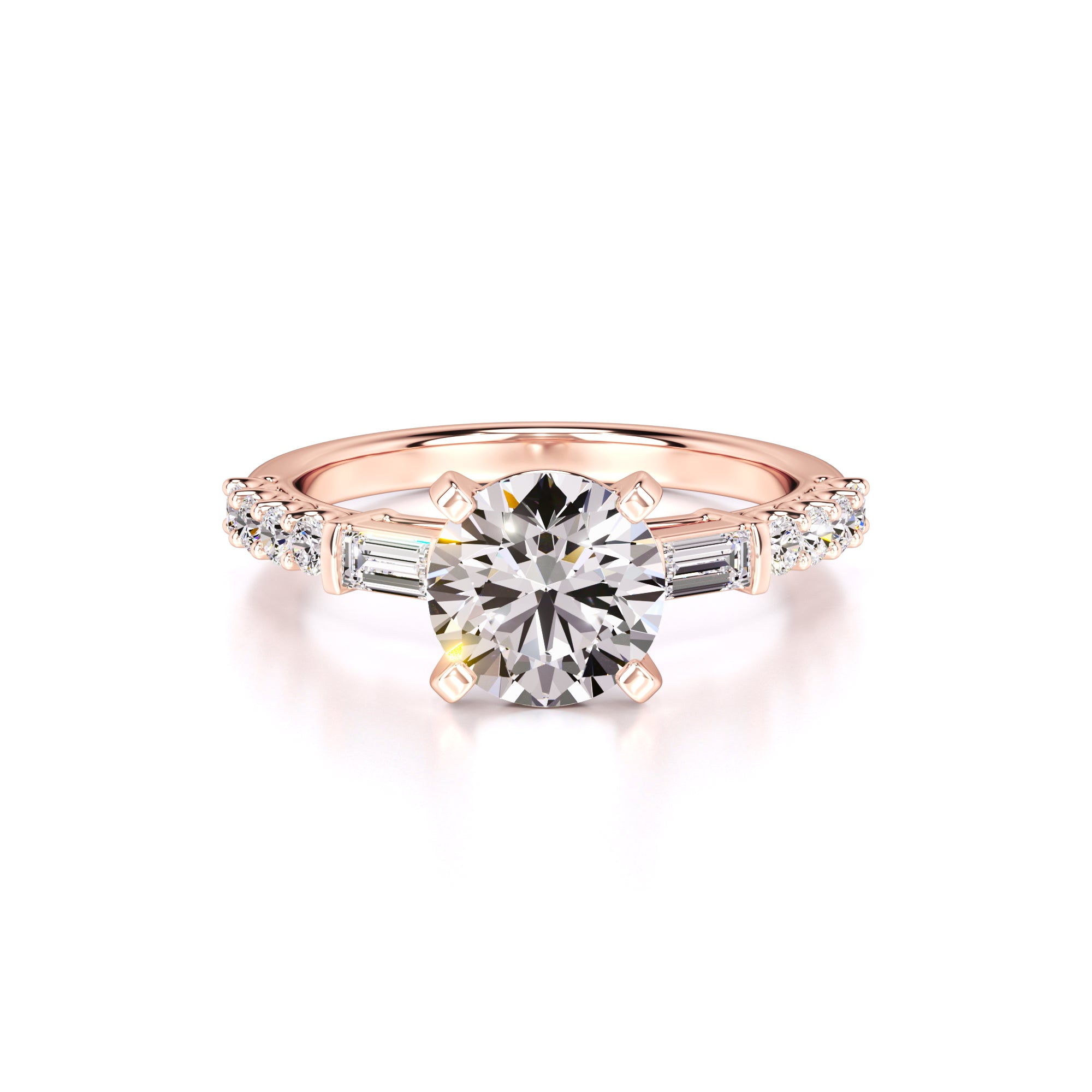 Nora Lab Grown Diamond Ring | Rose Gold | 1