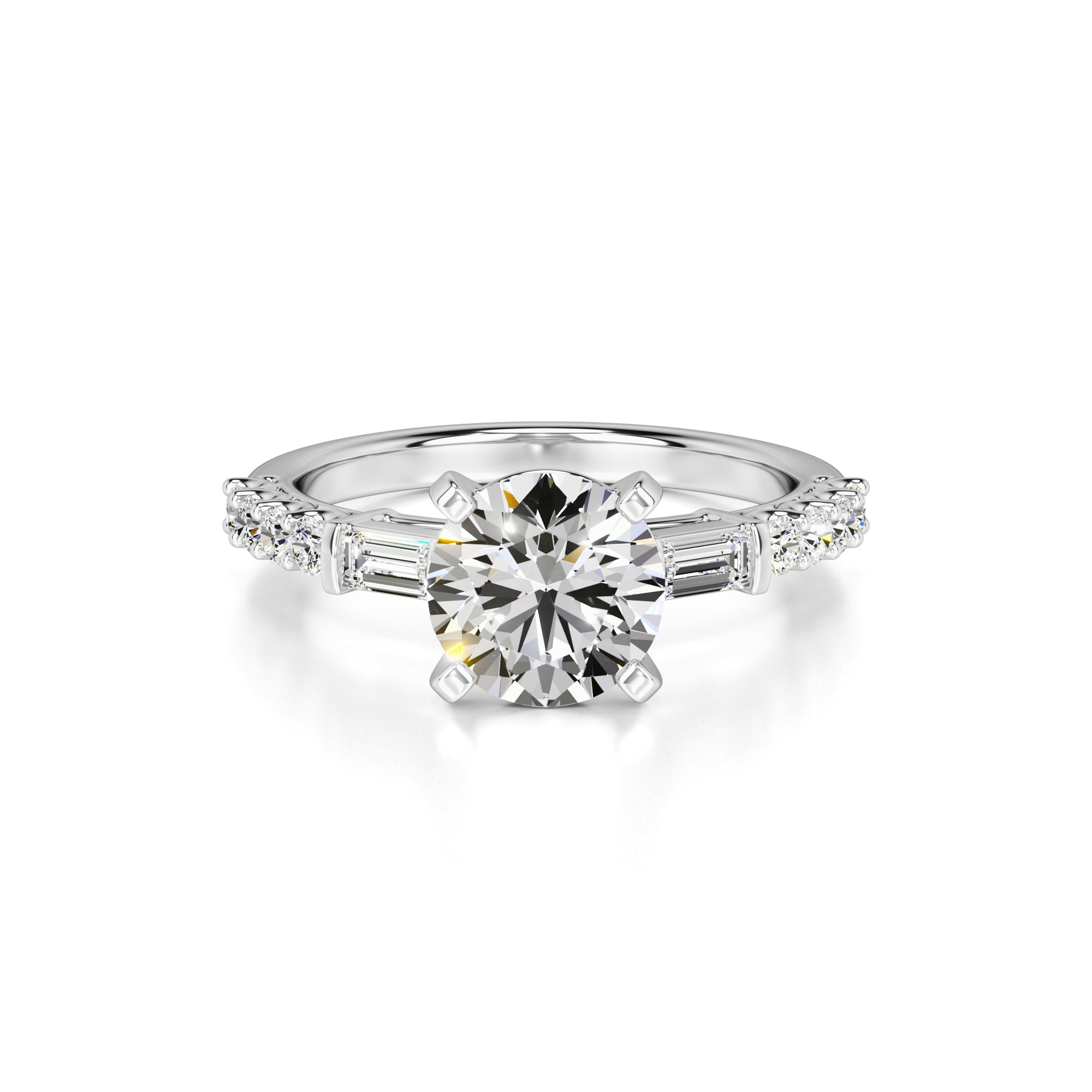 Nora Lab Grown Diamond Ring | White Gold | 1