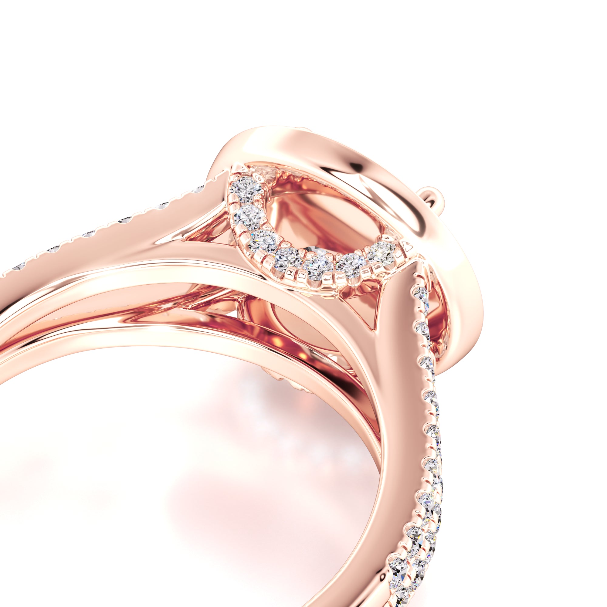 Danielle Lab Grown Diamond Ring | Rose Gold | 2