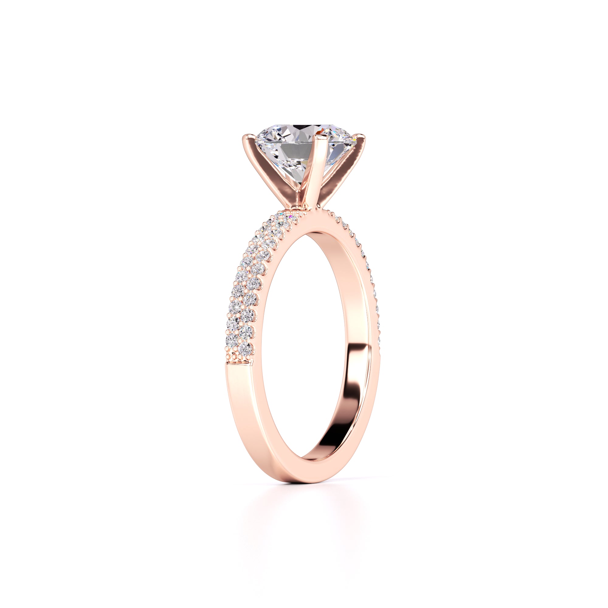 Grace Lab Grown Diamond Ring | Rose Gold | 3