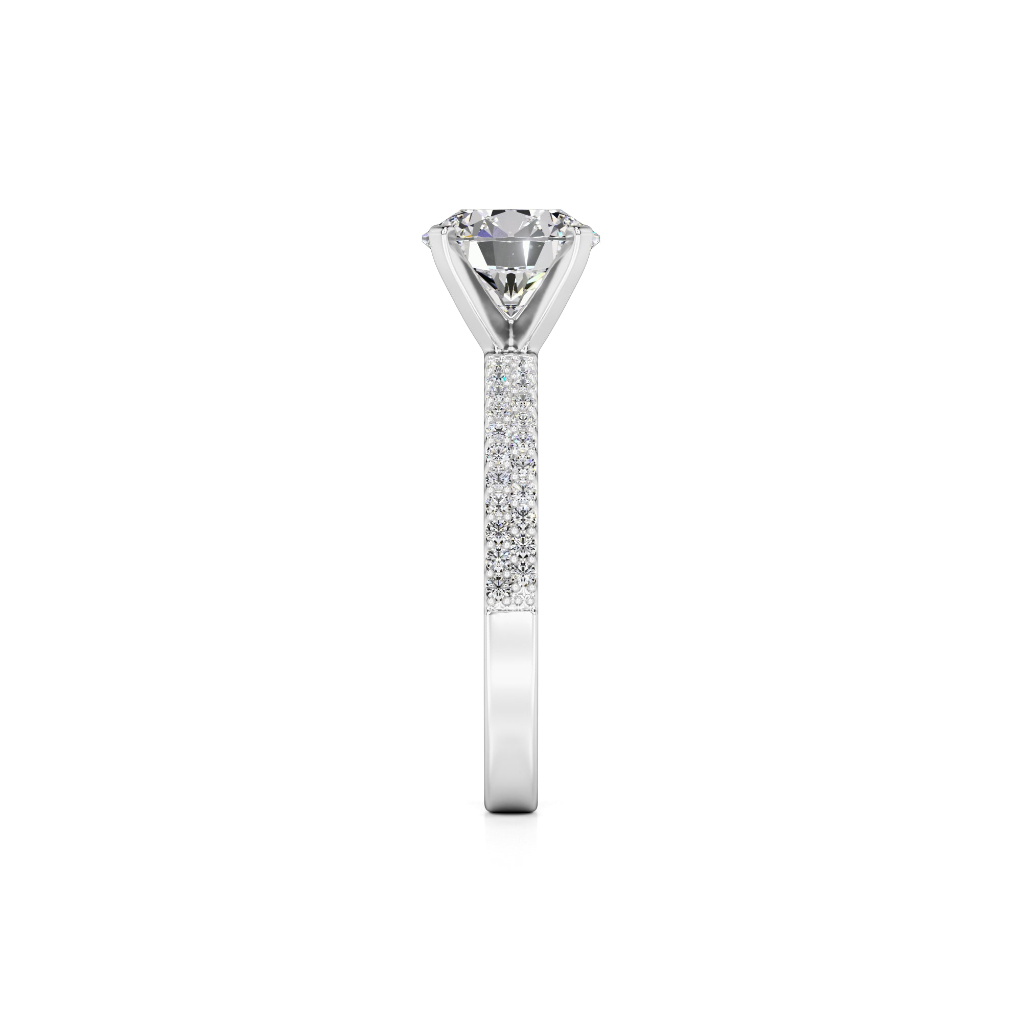 Grace Lab Grown Diamond Ring | White Gold | 4