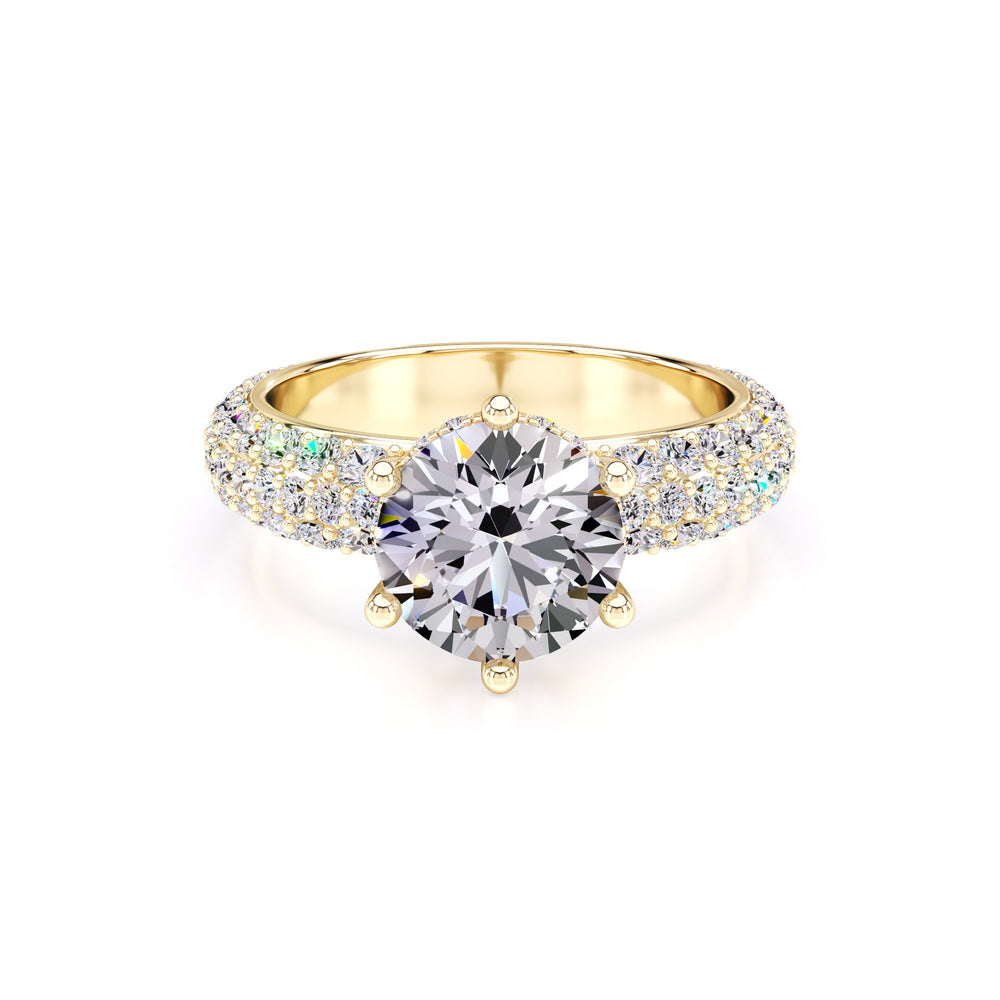 Brooklyn Lab Grown Diamond Ring | Yellow Gold | 1