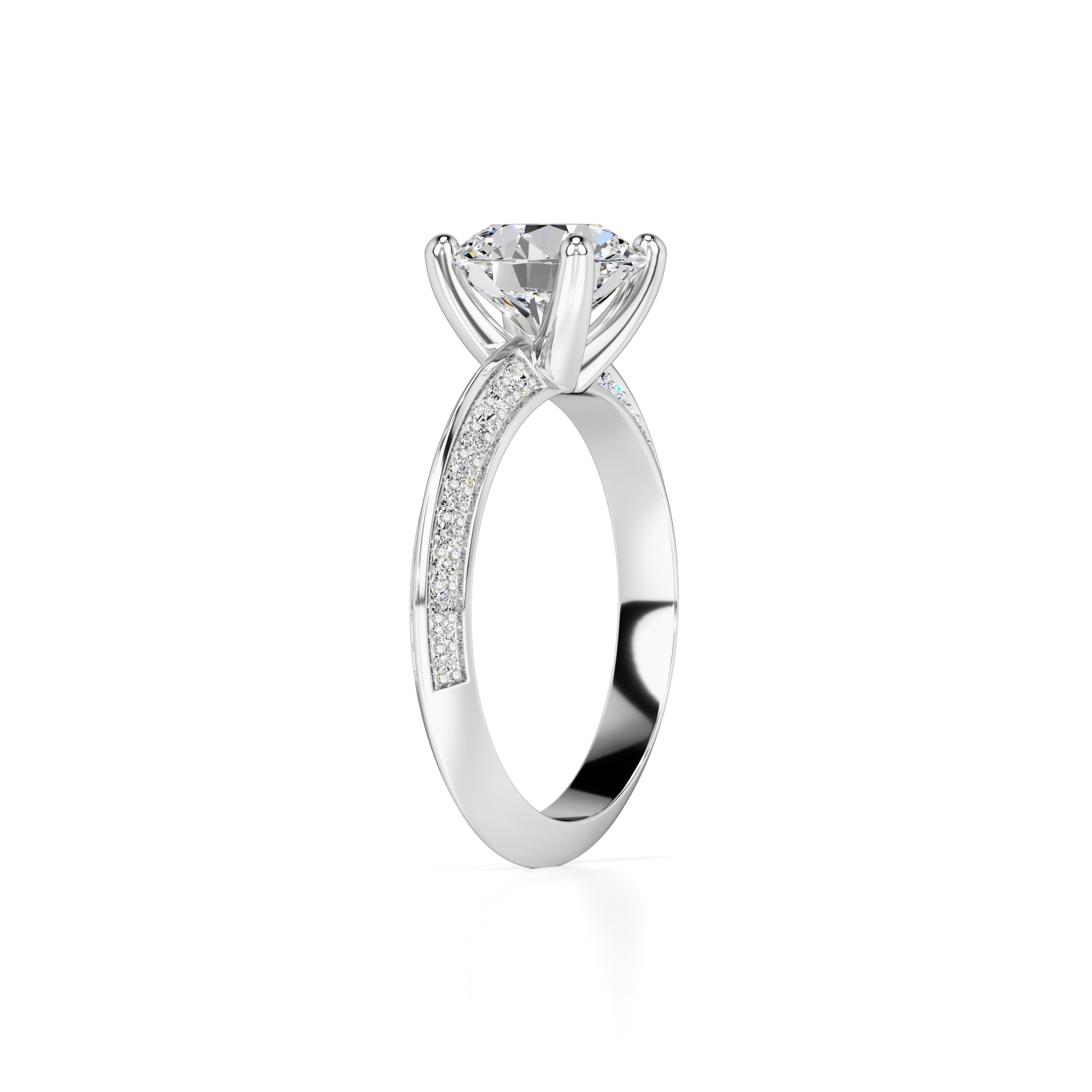 Lauren Lab Grown Diamond Ring | White Gold | 3