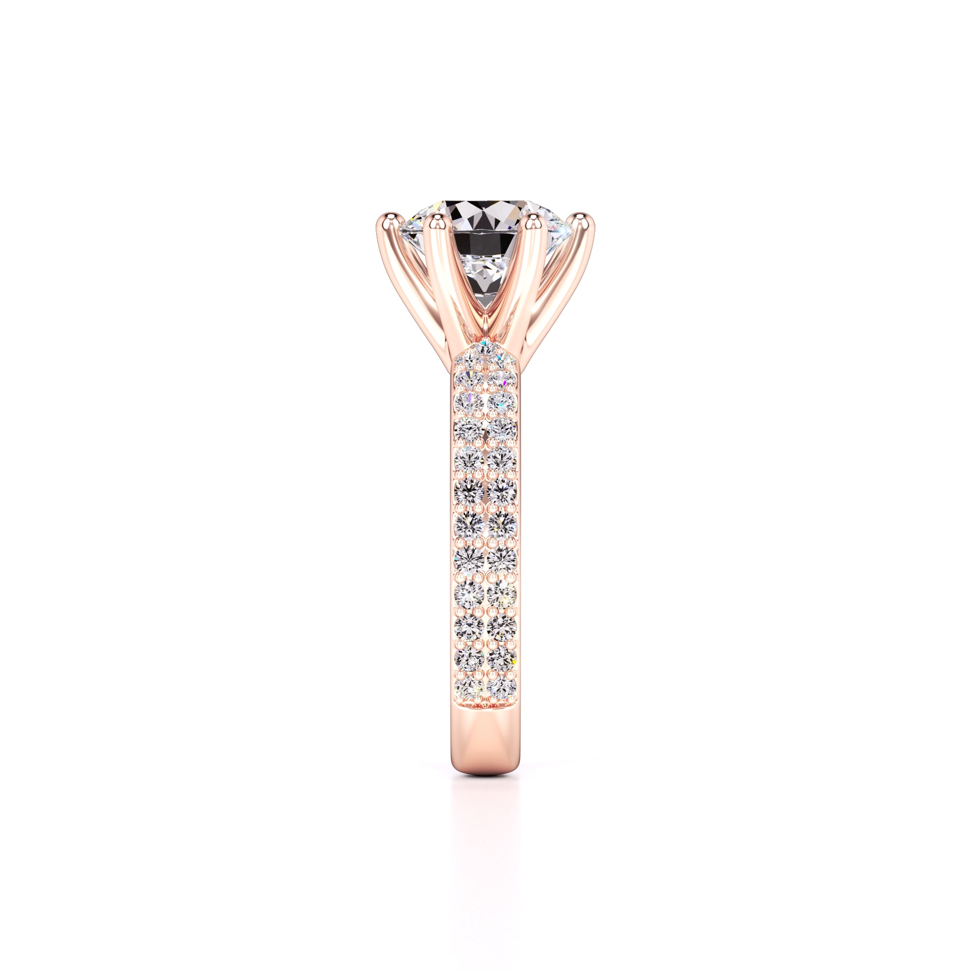 Jennifer Lab Grown Diamond Ring | Rose Gold | 4