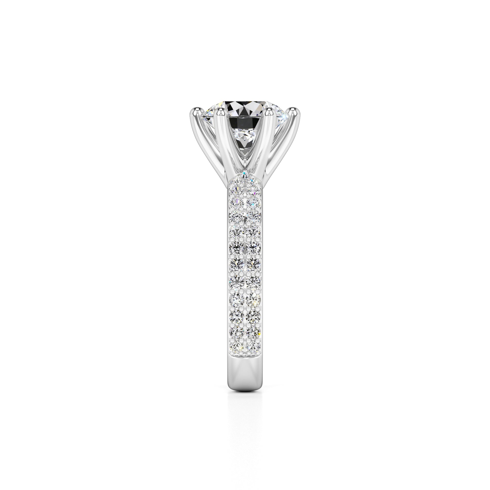 Jennifer Lab Grown Diamond Ring | White Gold | 4