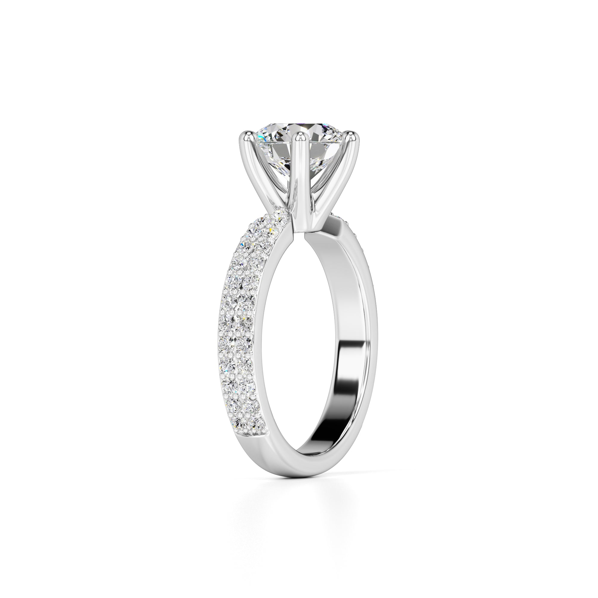 Jennifer Lab Grown Diamond Ring | White Gold | 3