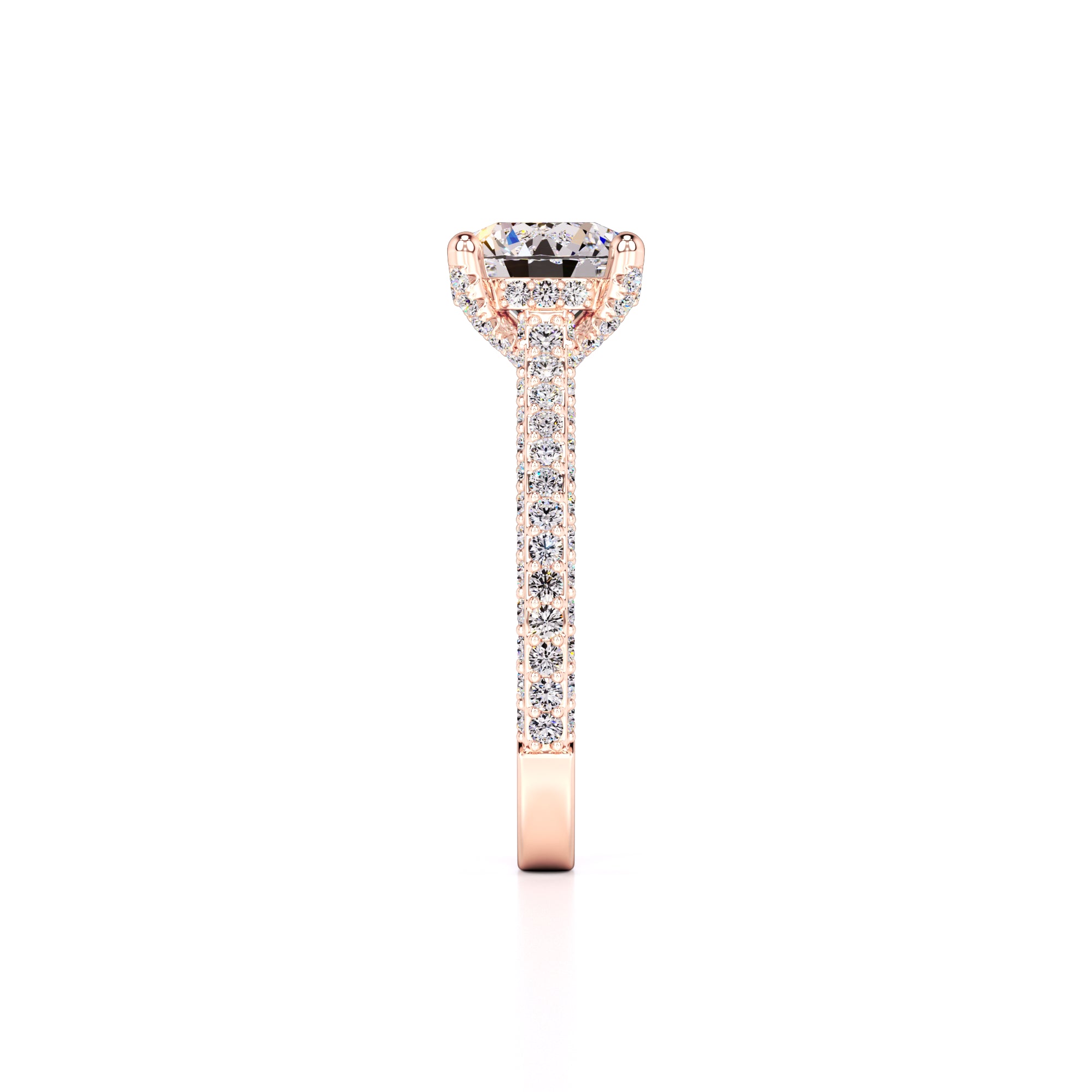 Gisele Lab Grown Diamond Ring | Rose Gold | 4