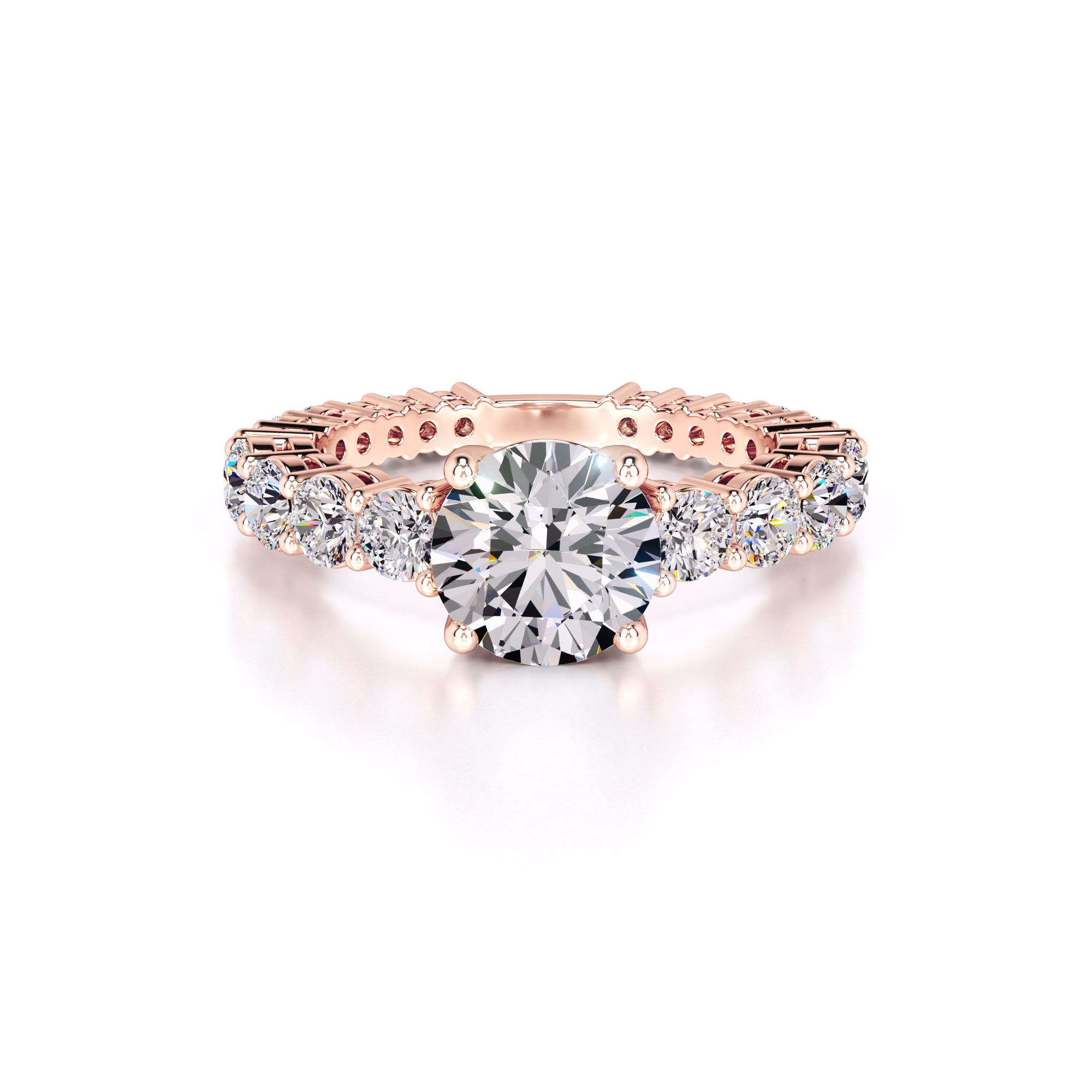 Penelope Lab Grown Diamond Ring | Rose Gold | 1