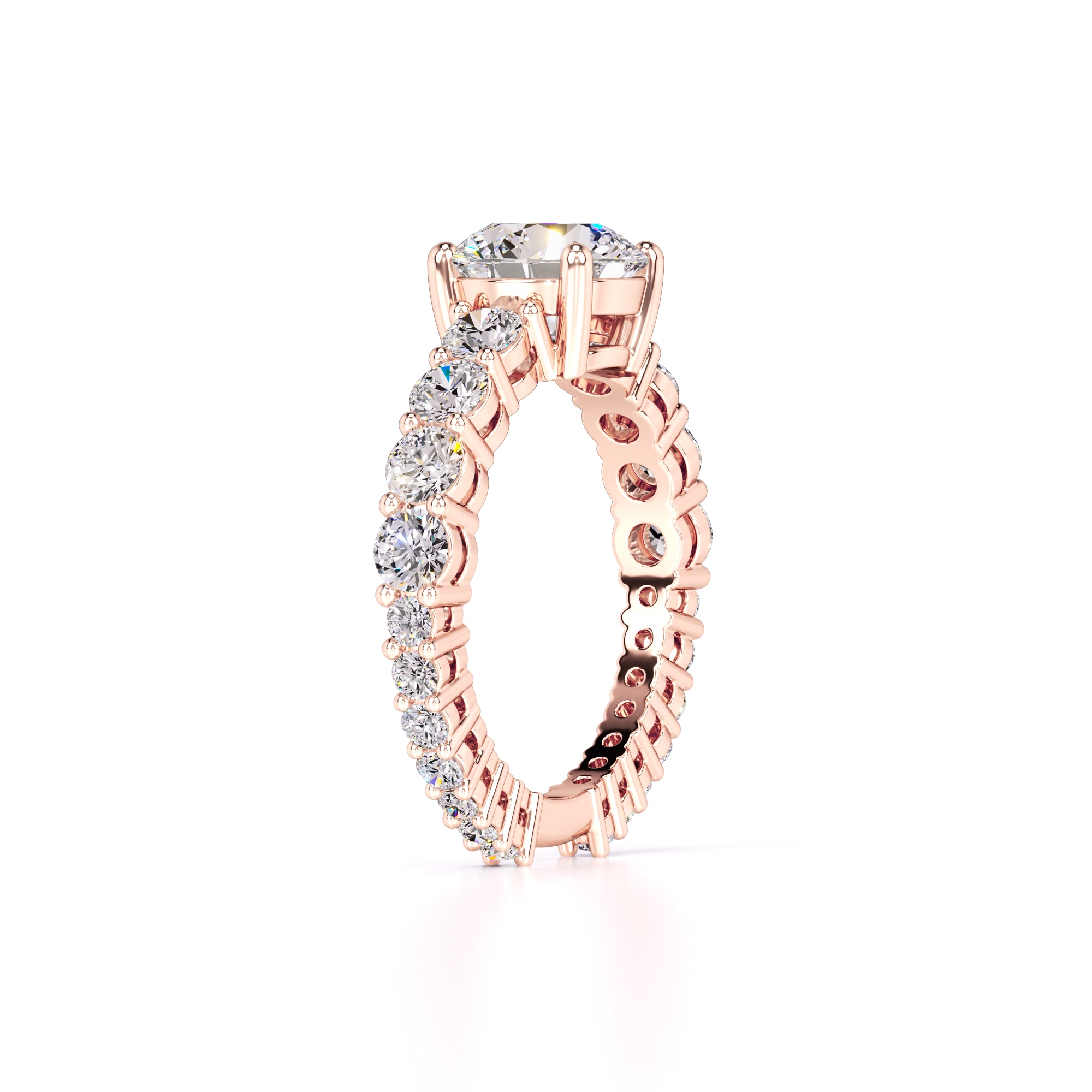 Penelope Lab Grown Diamond Ring | Rose Gold | 3
